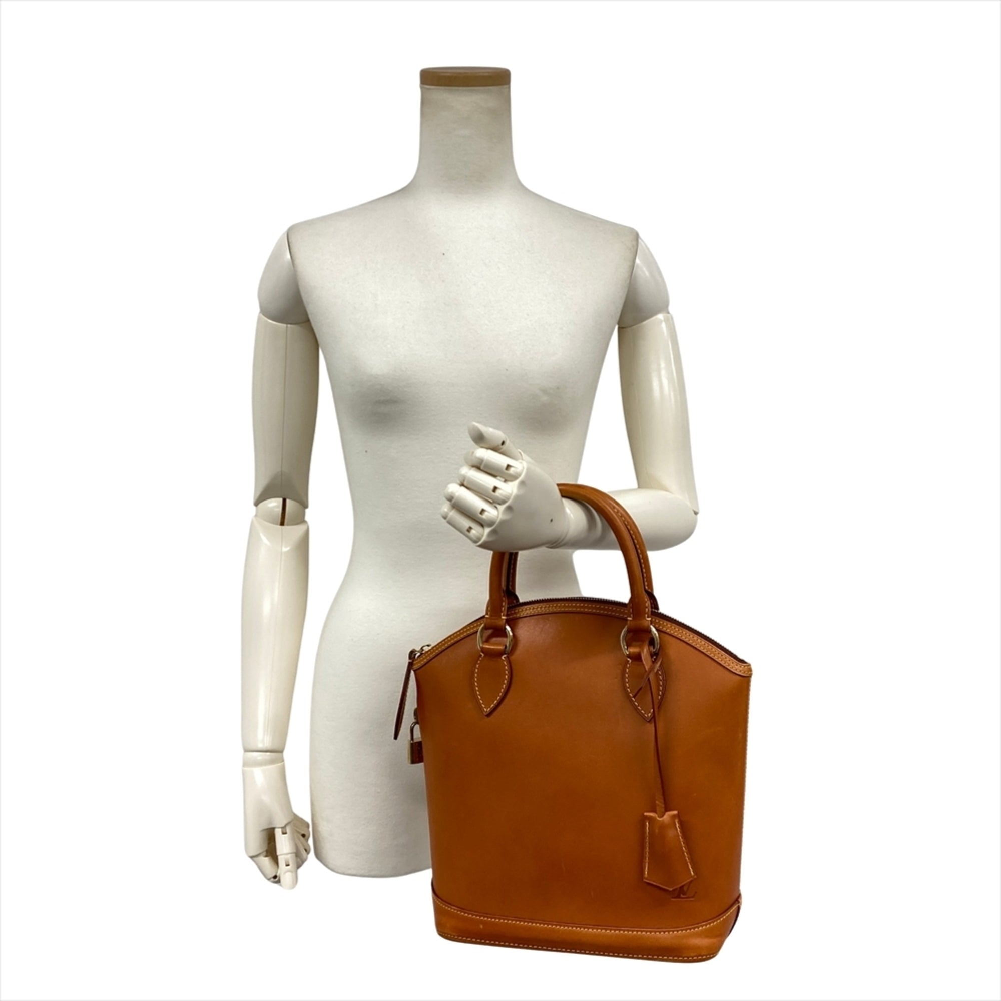 Louis Vuitton Camel Nomade Leather Handbag (Pre-Owned)