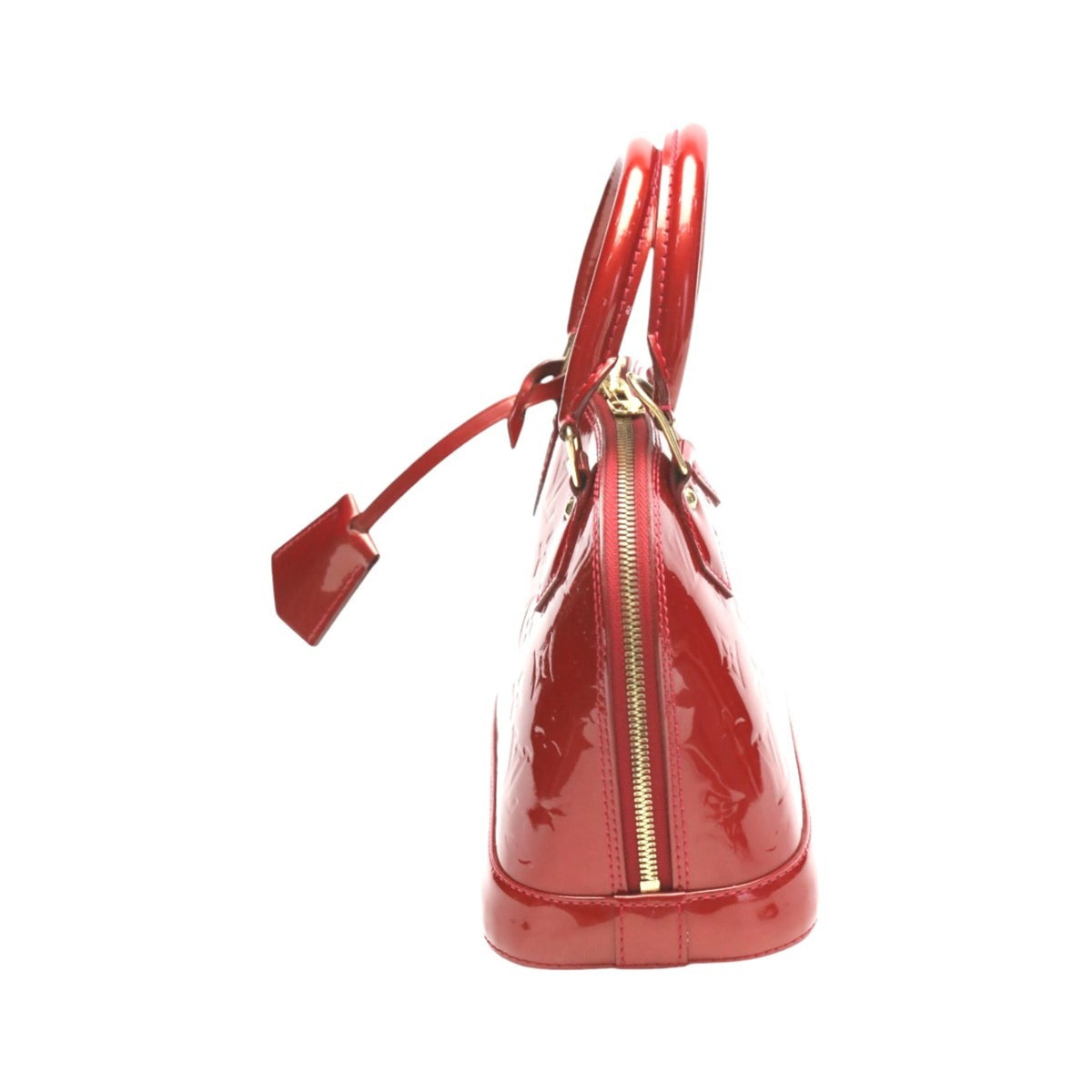 Louis Vuitton Monogram Vernis Red Color Monogram Vernis Handbag (Pre-Owned)