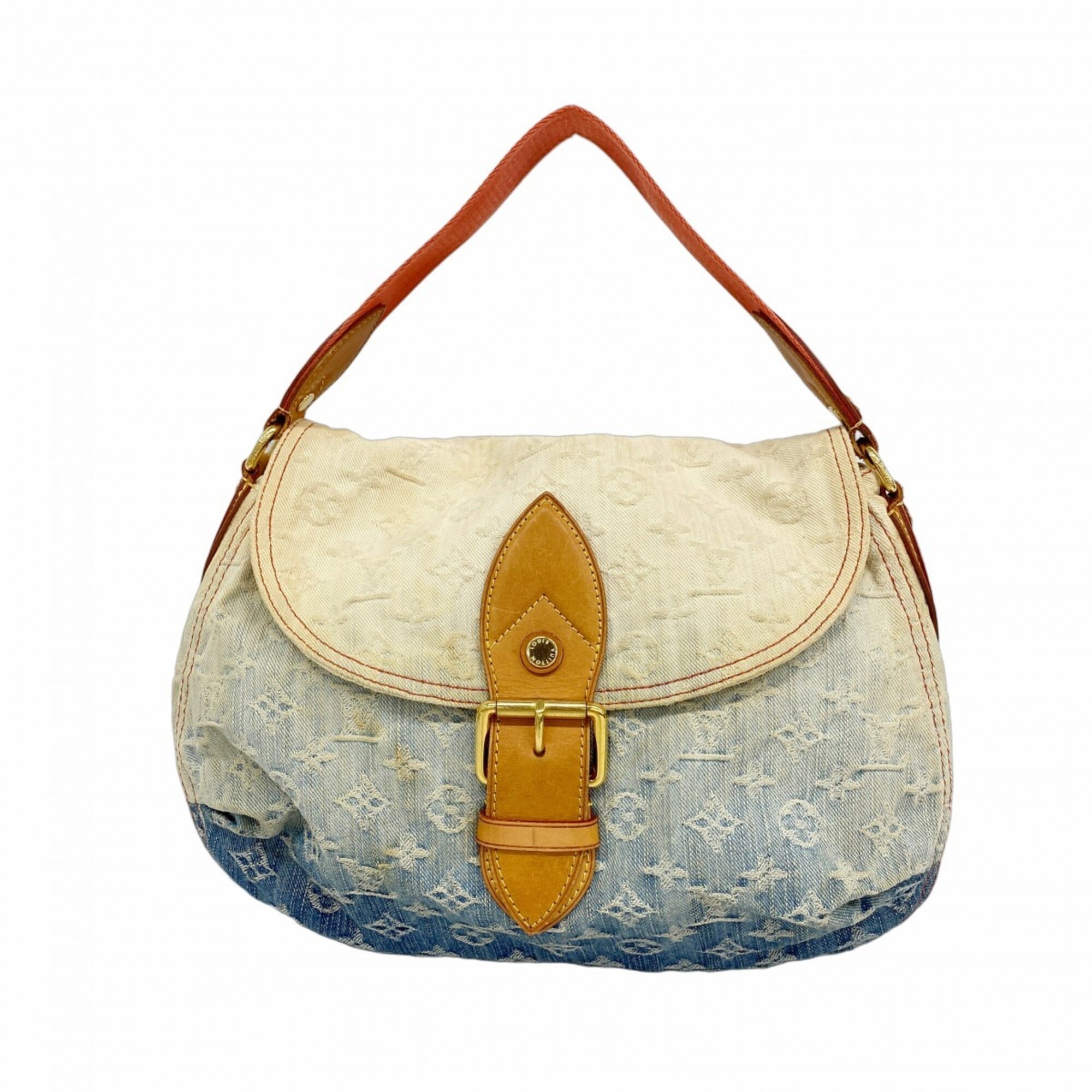 Louis Vuitton Blue Shoulder Bag (Pre-Owned)