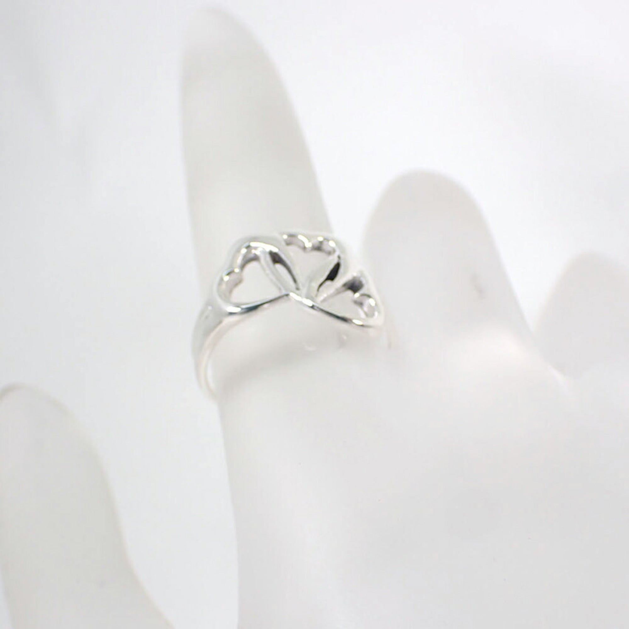 Tiffany Sterling Silver 925 Band Ring (Pre-Owned)