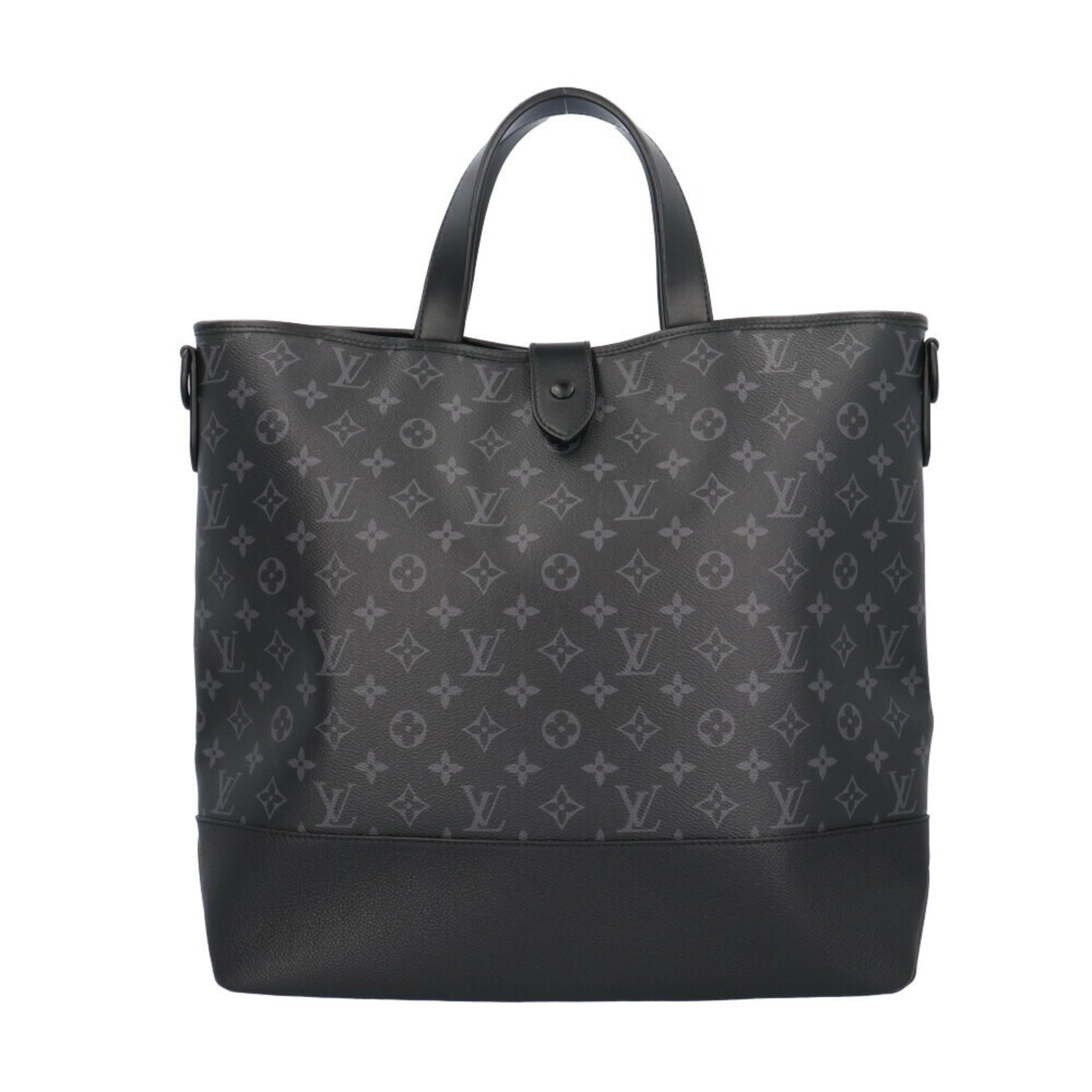 Louis Vuitton Monogram Eclipse Black Gray Monogram Eclipse Monogram Eclipse Shoulder Bag (Pre-Owned)