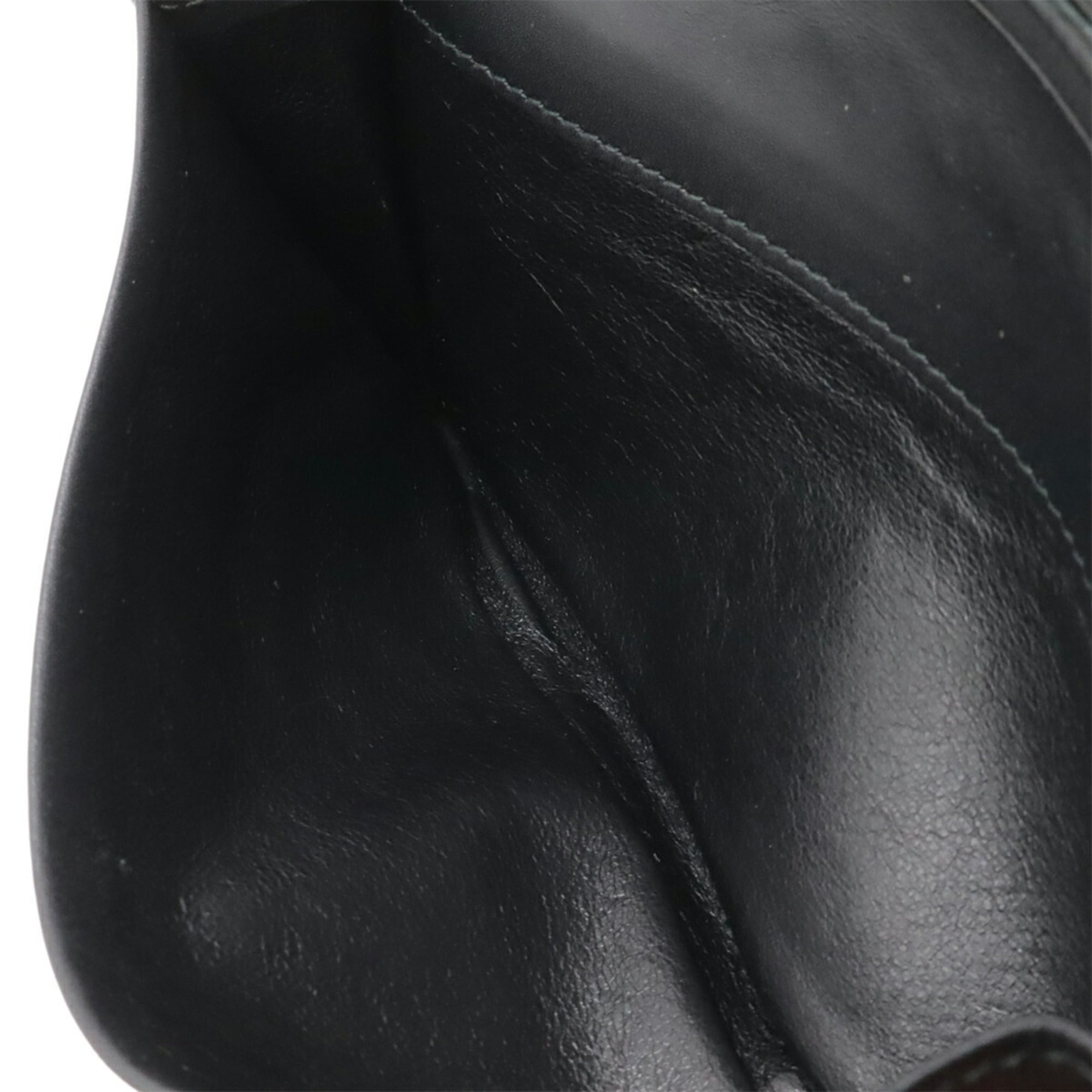 Bottega Veneta Intrecciato Black Leather Long Bill Wallet (Bi-Fold) (Pre-Owned)