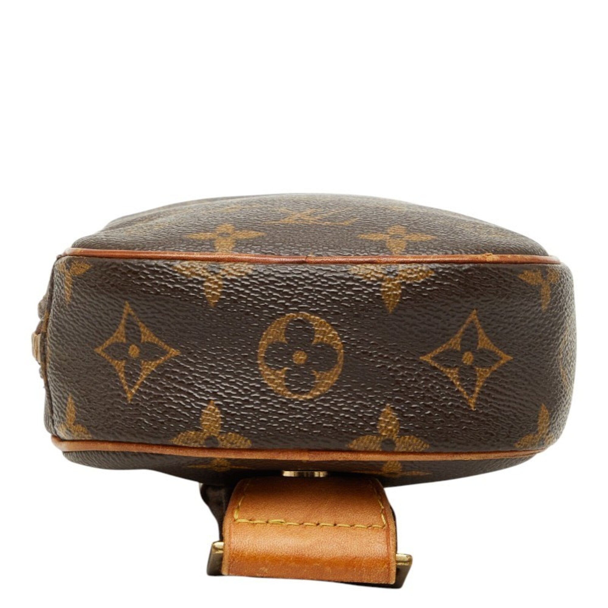 Louis Vuitton Brown Pvc Leather Fanny Pack Sling Bag (Pre-Owned)
