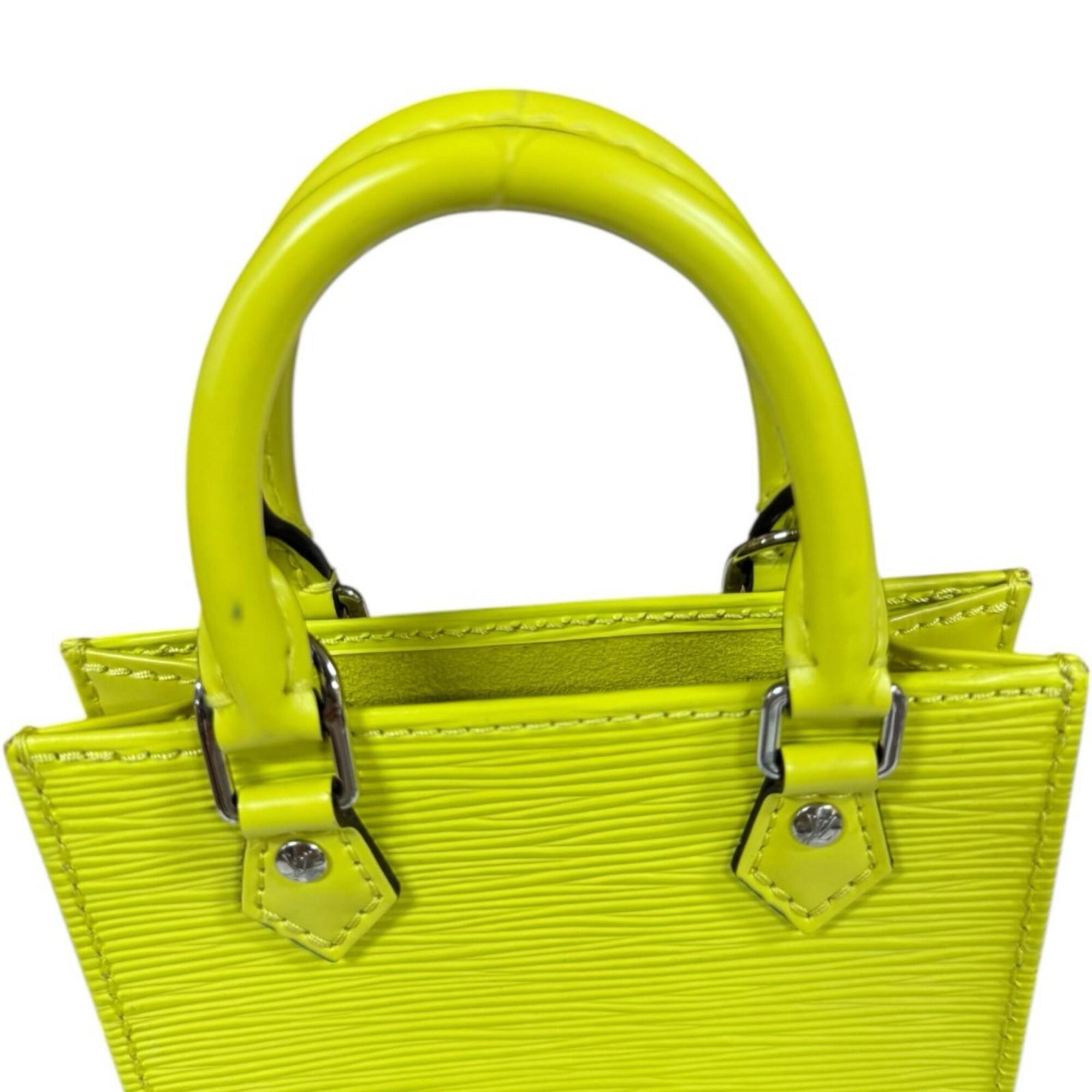 Louis Vuitton Epi Yellow Epi Leather Shoulder Bag (Pre-Owned)