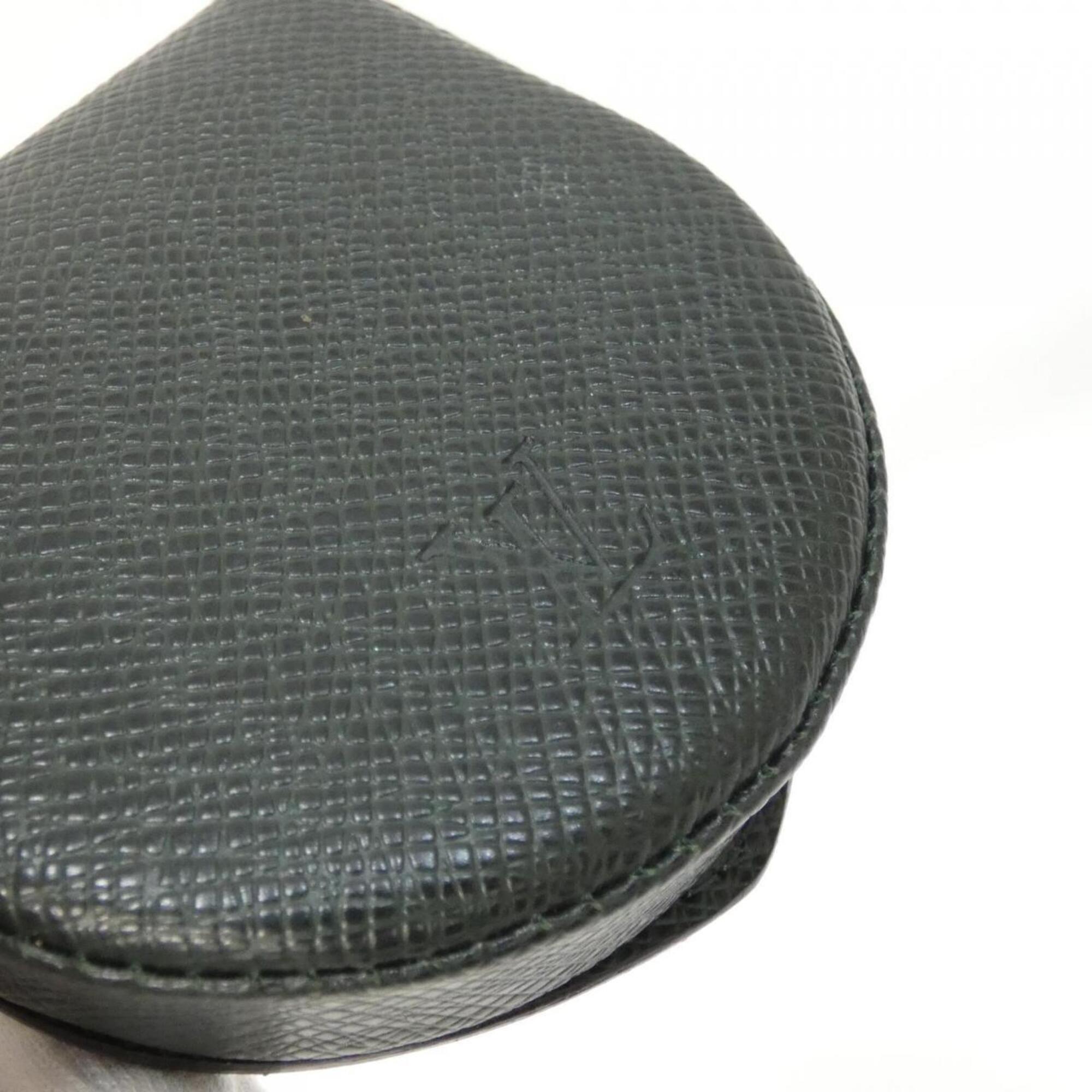 Louis Vuitton Taiga Episea Leather Coin Purse/Coin Case (Pre-Owned)