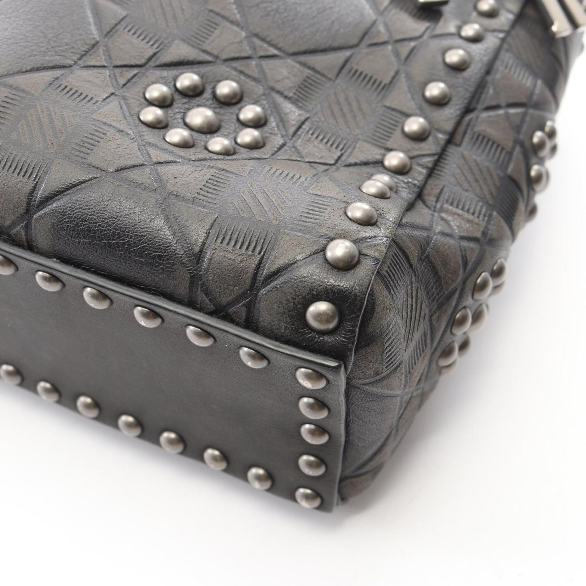 Christian Dior Black Leather Handbag (Pre-Owned)