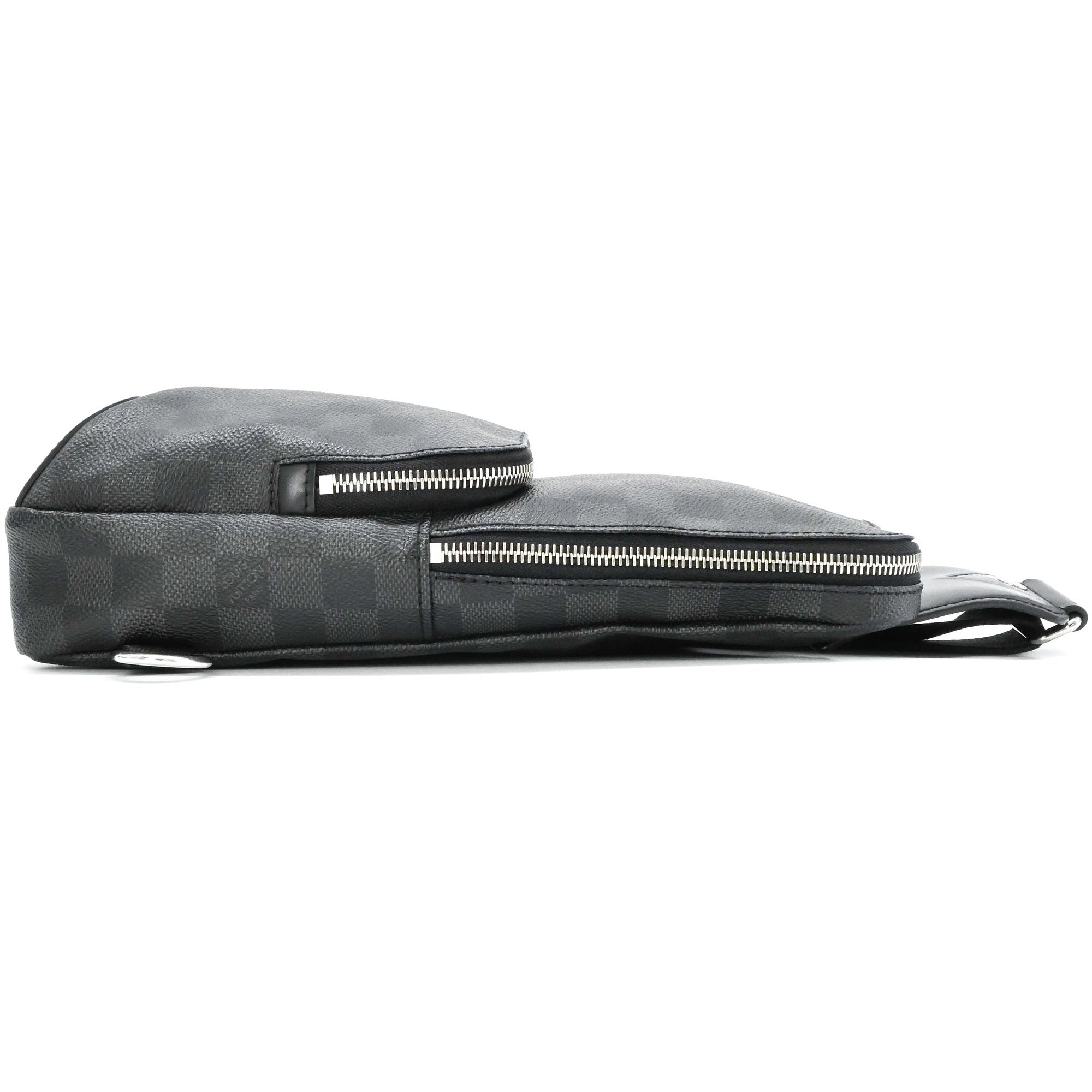 Louis Vuitton Black Damier Graphite Sling Bag (Pre-Owned)
