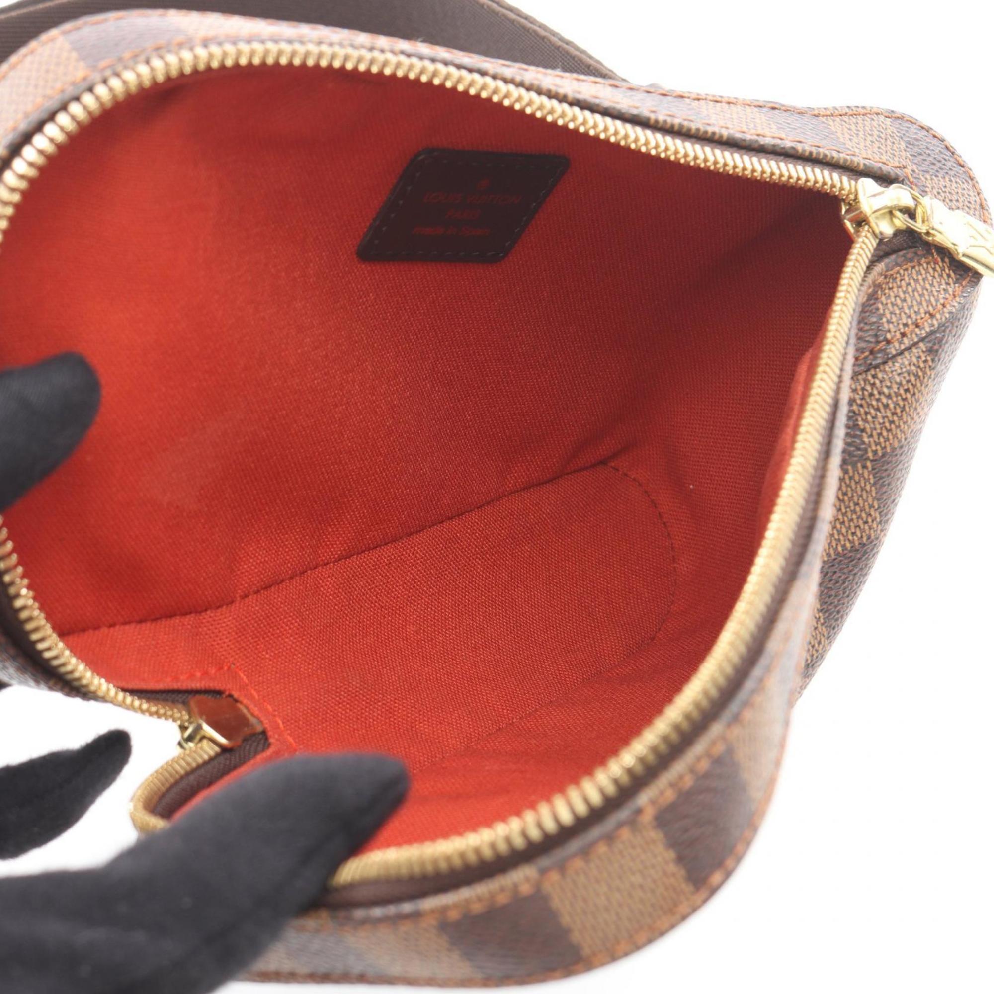 Louis Vuitton Brown Damier Canvas Ebene Coated Canvas Fanny Pack Handbag (Pre-Owned)