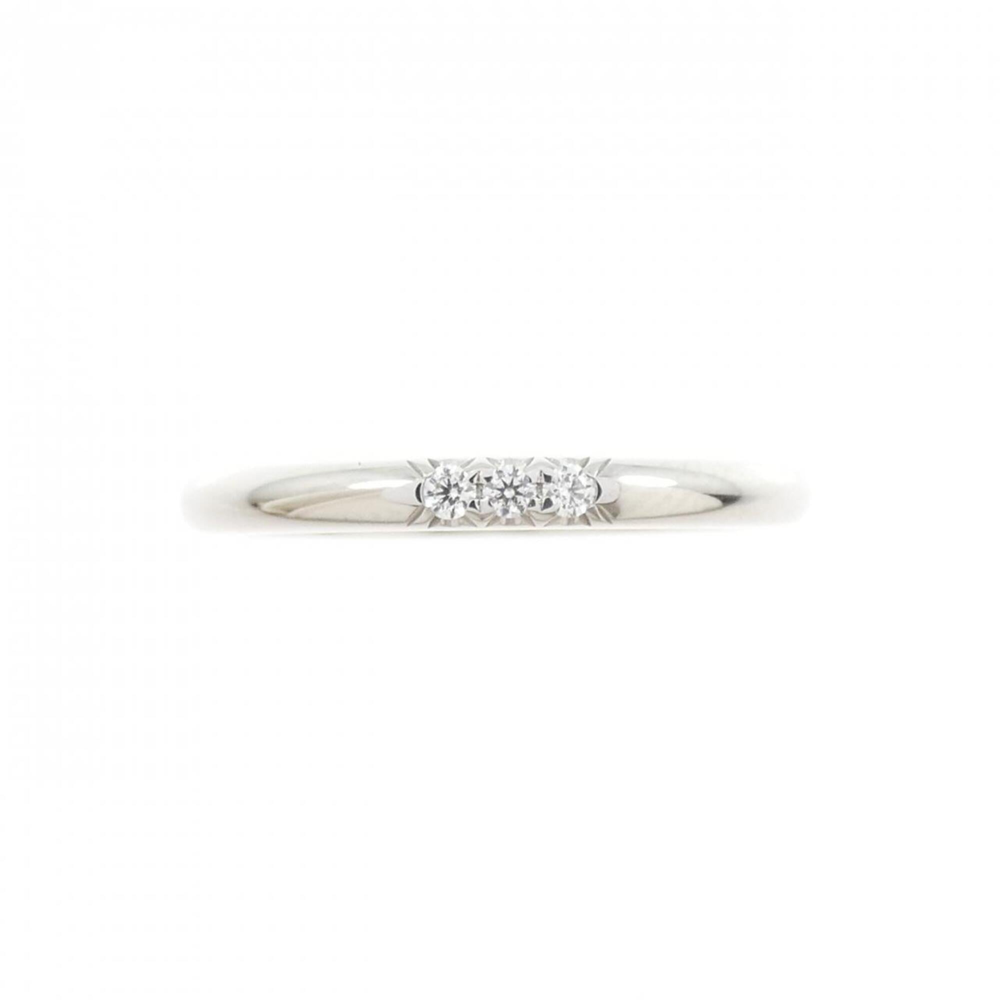 Tiffany Platinum Platinum 950 Band Ring (Pre-Owned)
