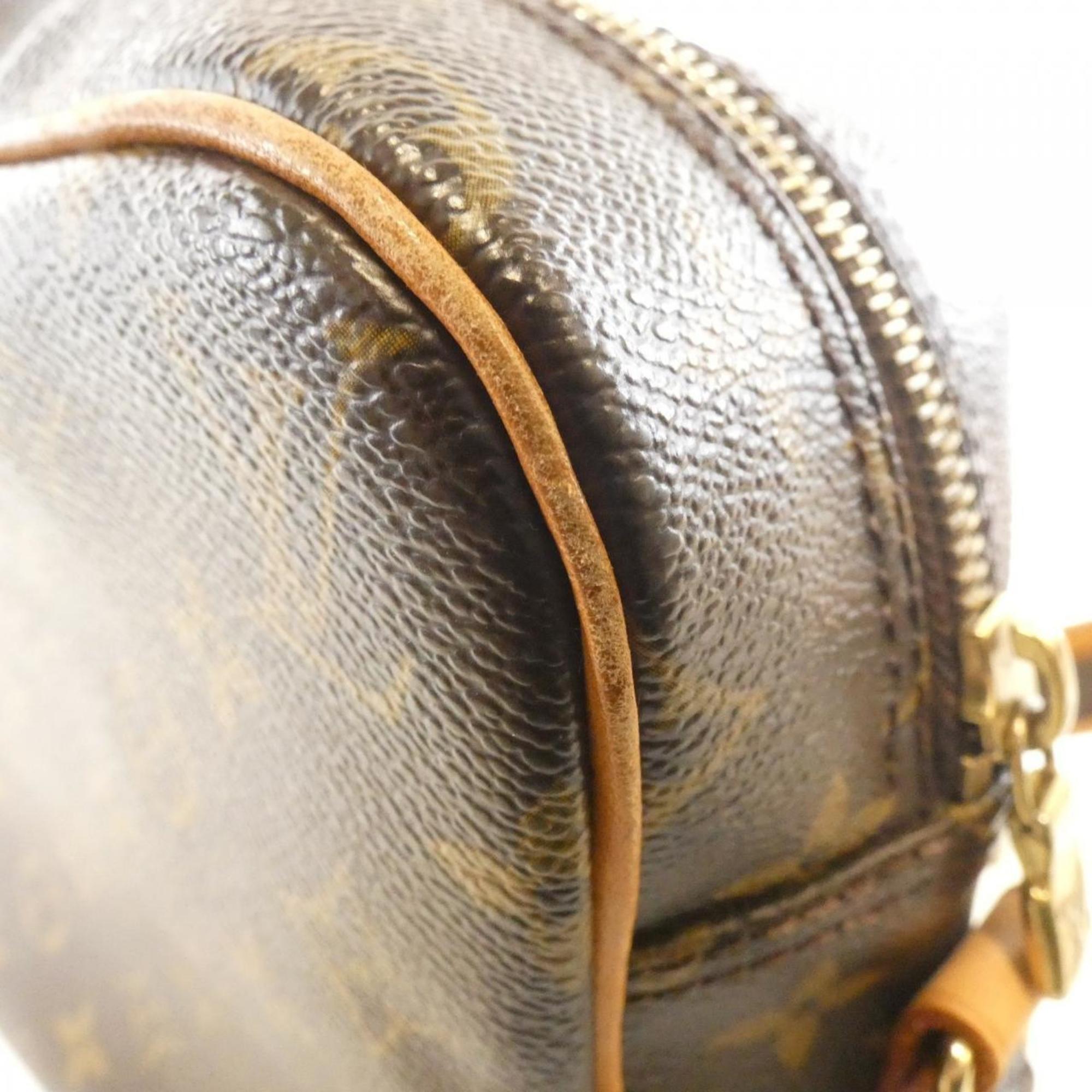 Louis Vuitton Marron Coated Canvas Shoulder Bag (Pre-Owned)