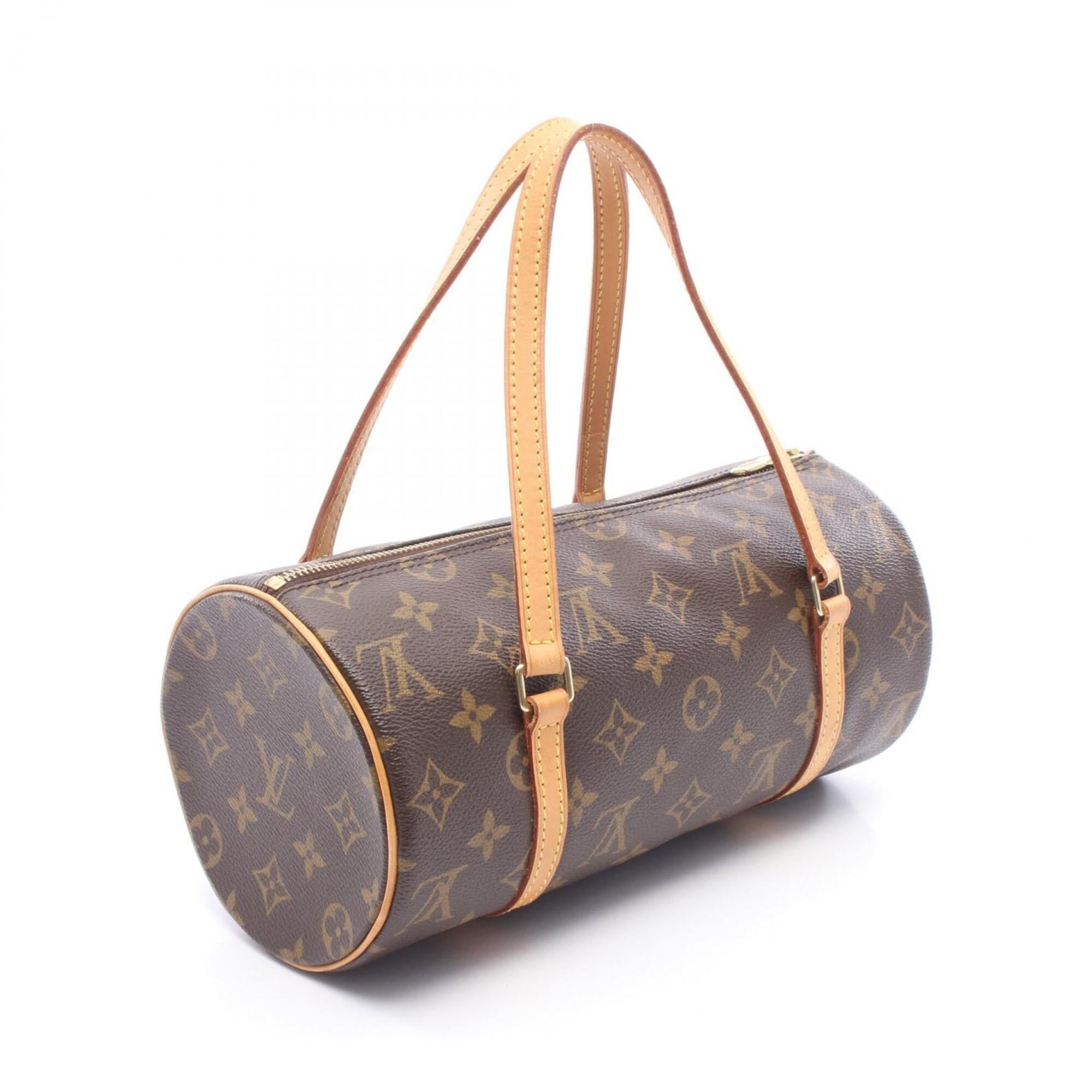 Louis Vuitton Brown Pvc Leather Handbag (Pre-Owned)
