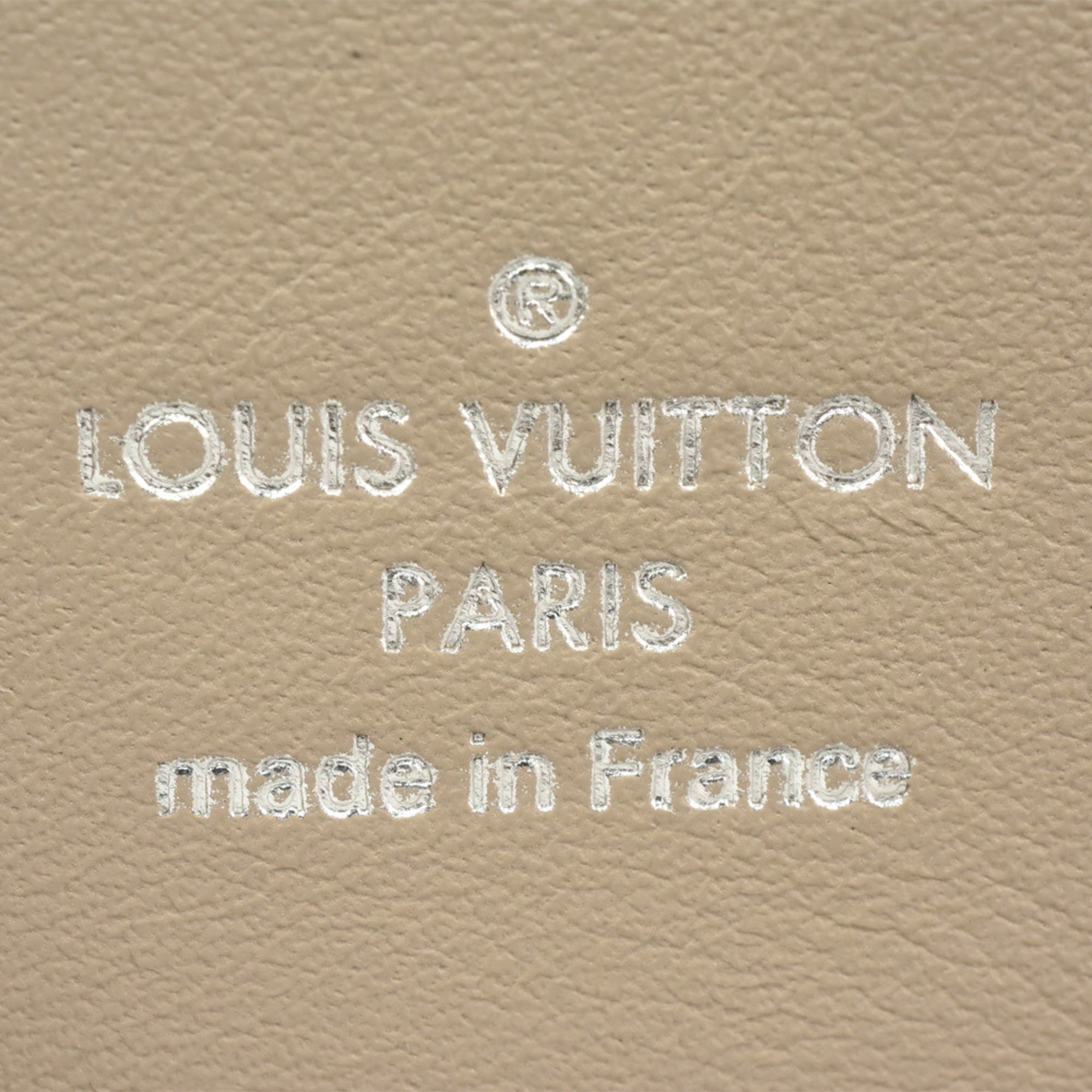 Louis Vuitton Grayish Tourterelle Leather Handbag (Pre-Owned)