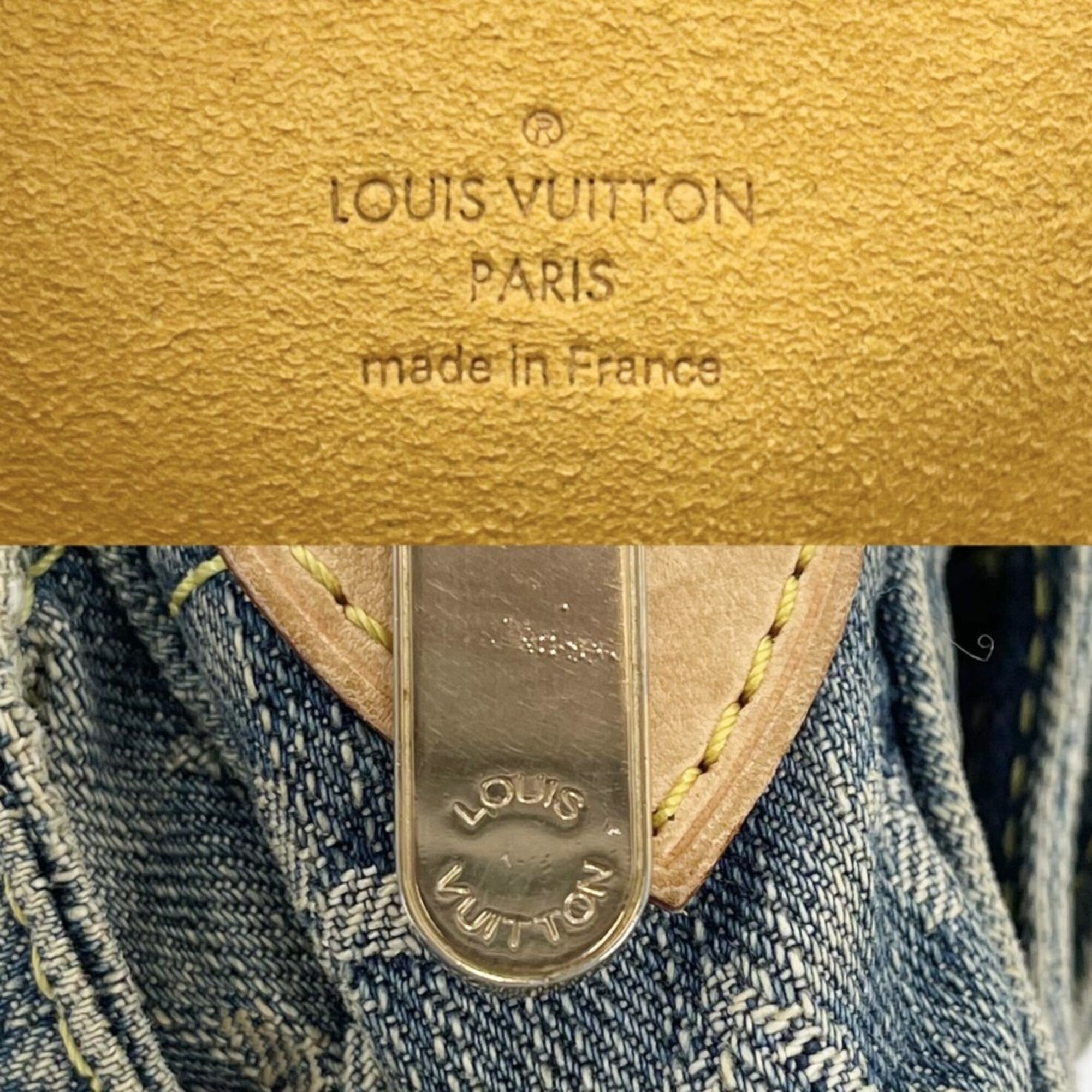 Louis Vuitton Monogram Denim Blue Monogram Denim Fanny Pack (Pre-Owned)