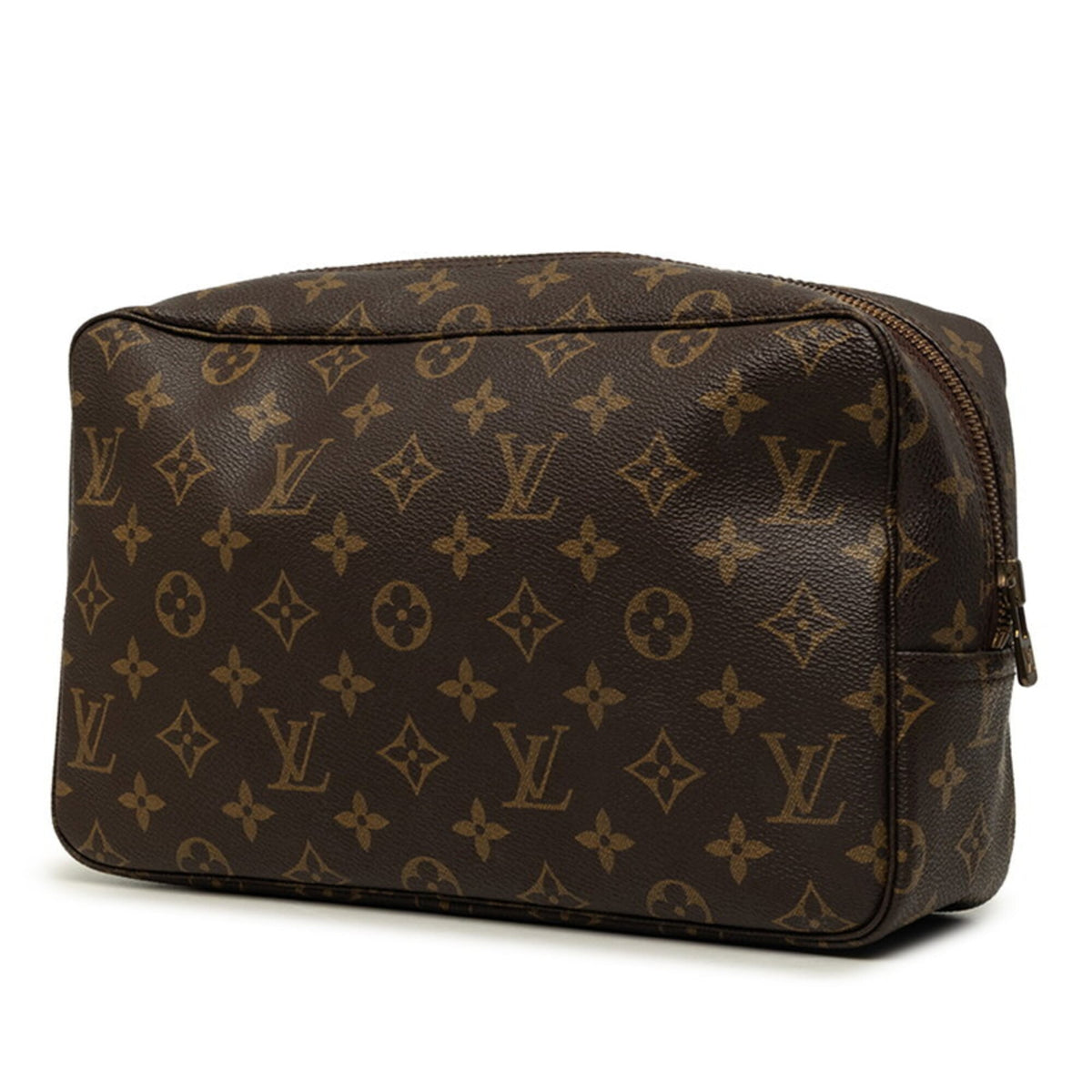 Louis Vuitton Monogram Brown Pvc Clutch Bag (Pre-Owned)