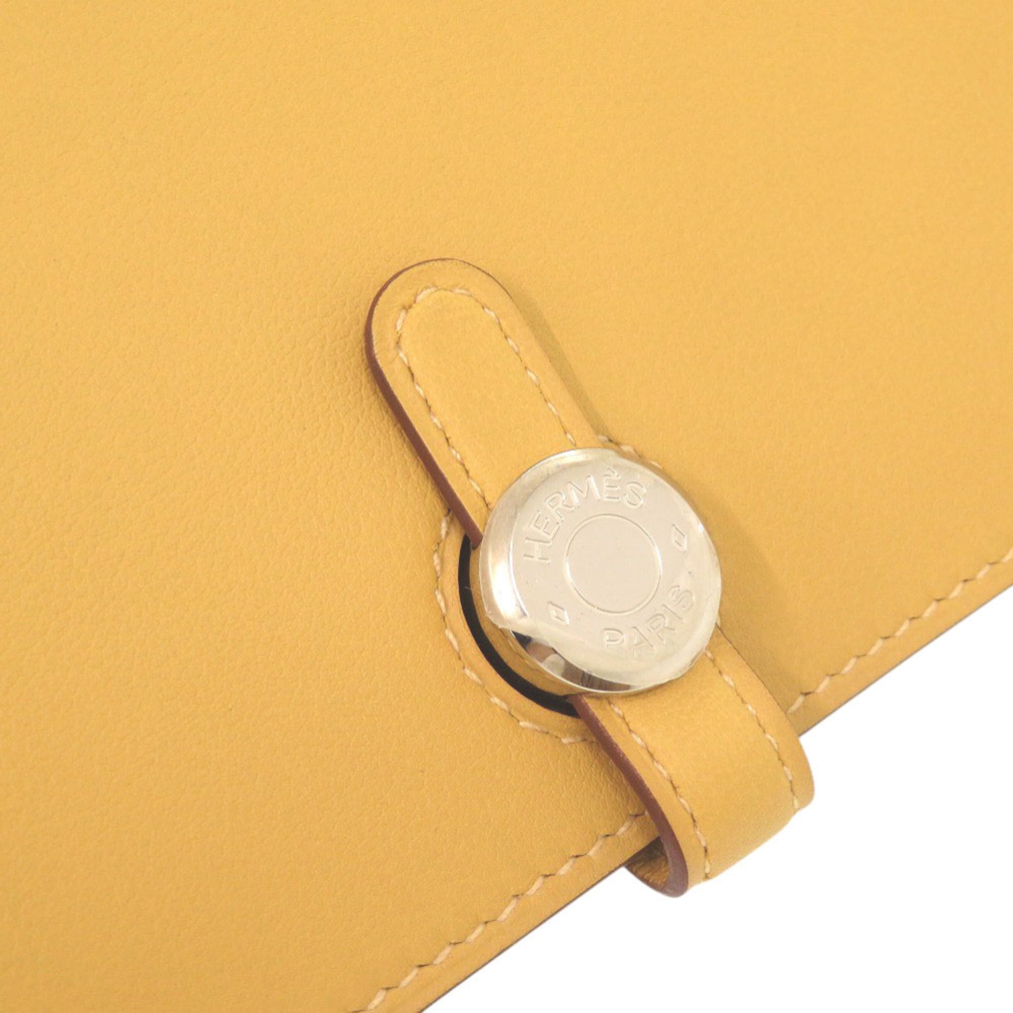 Hermes Yellow Swift Leather Wallet (Bi-Fold) (Pre-Owned)