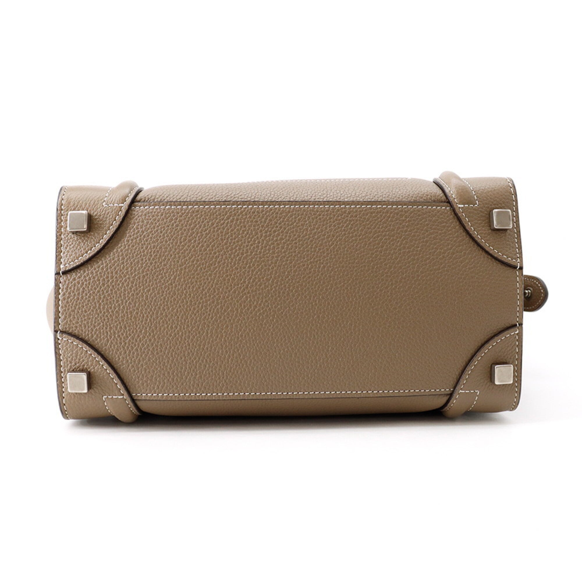 Celine Grayish Leather Handbag (Pre-Owned)