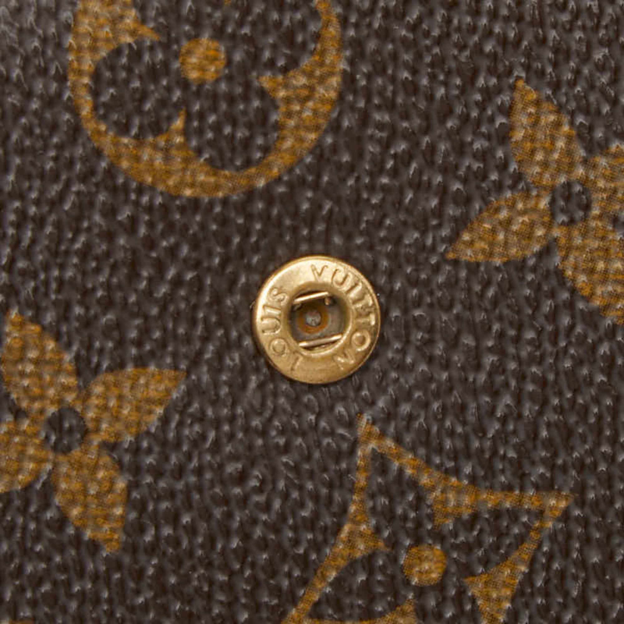 Louis Vuitton Brown Monogram Monogram Wallet (Bi-Fold) (Pre-Owned)
