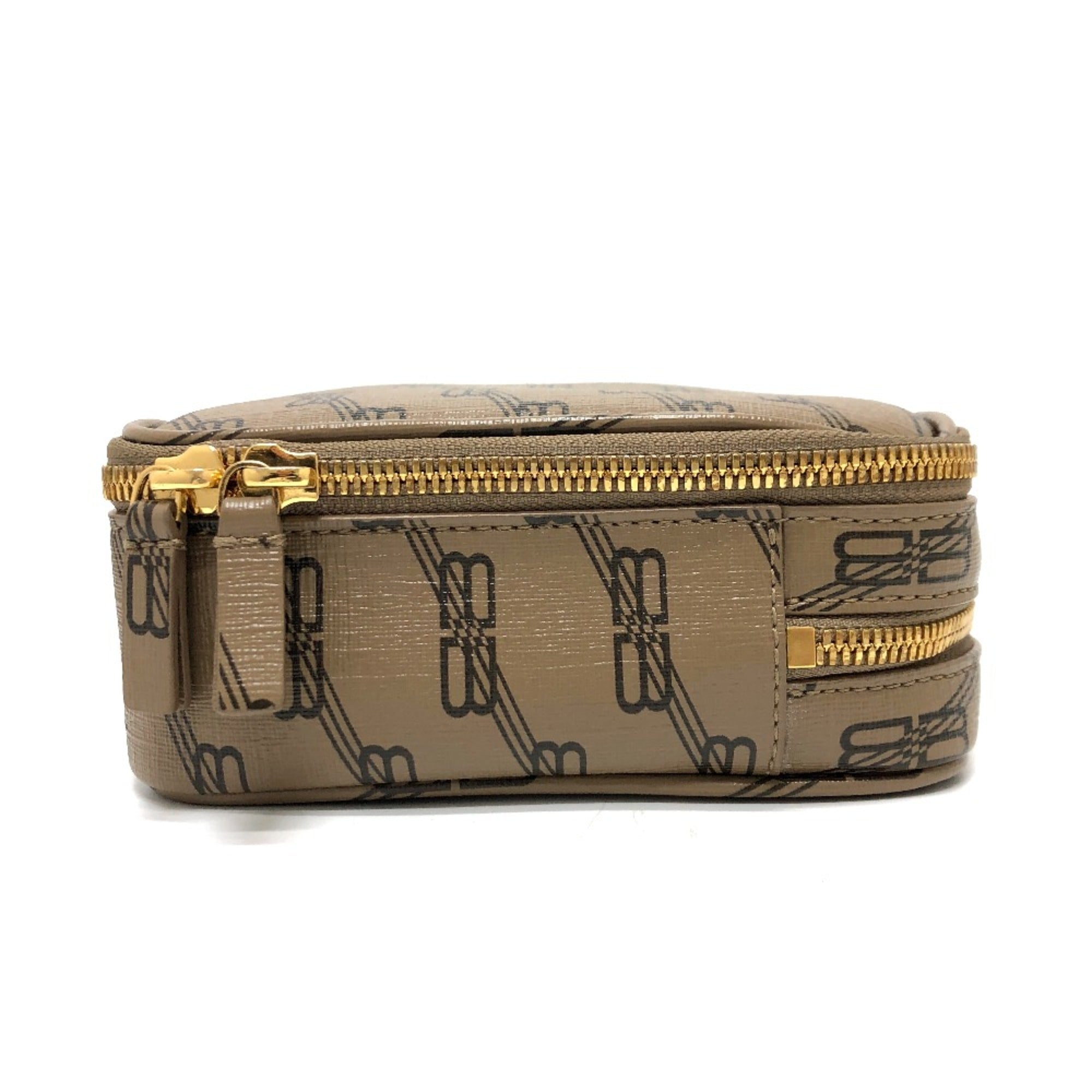 Balenciaga Brown Leather Clutch Bag (Pre-Owned)