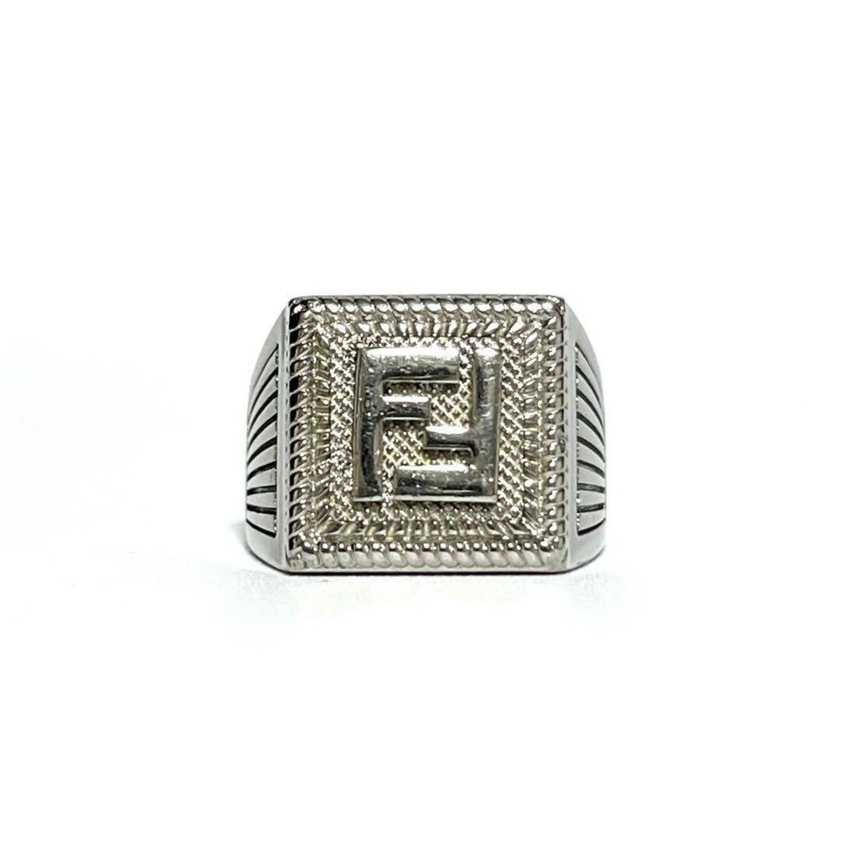 Fendi Metal Band Ring (Pre-Owned)