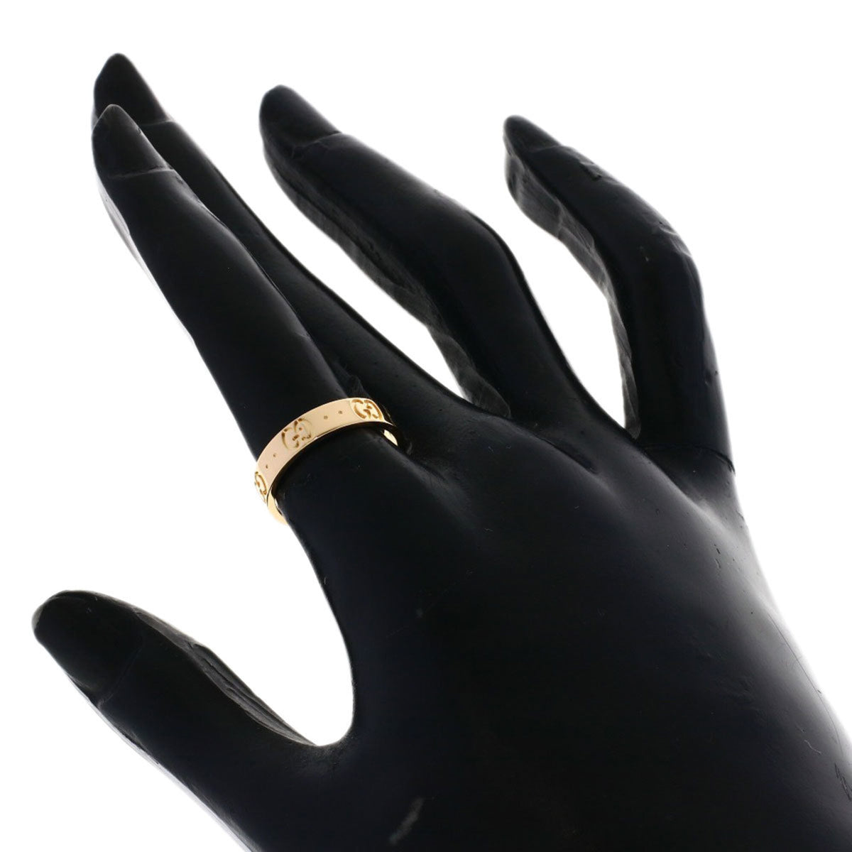 Gucci Icon Pink Gold (18K) Band Ring (Pre-Owned)