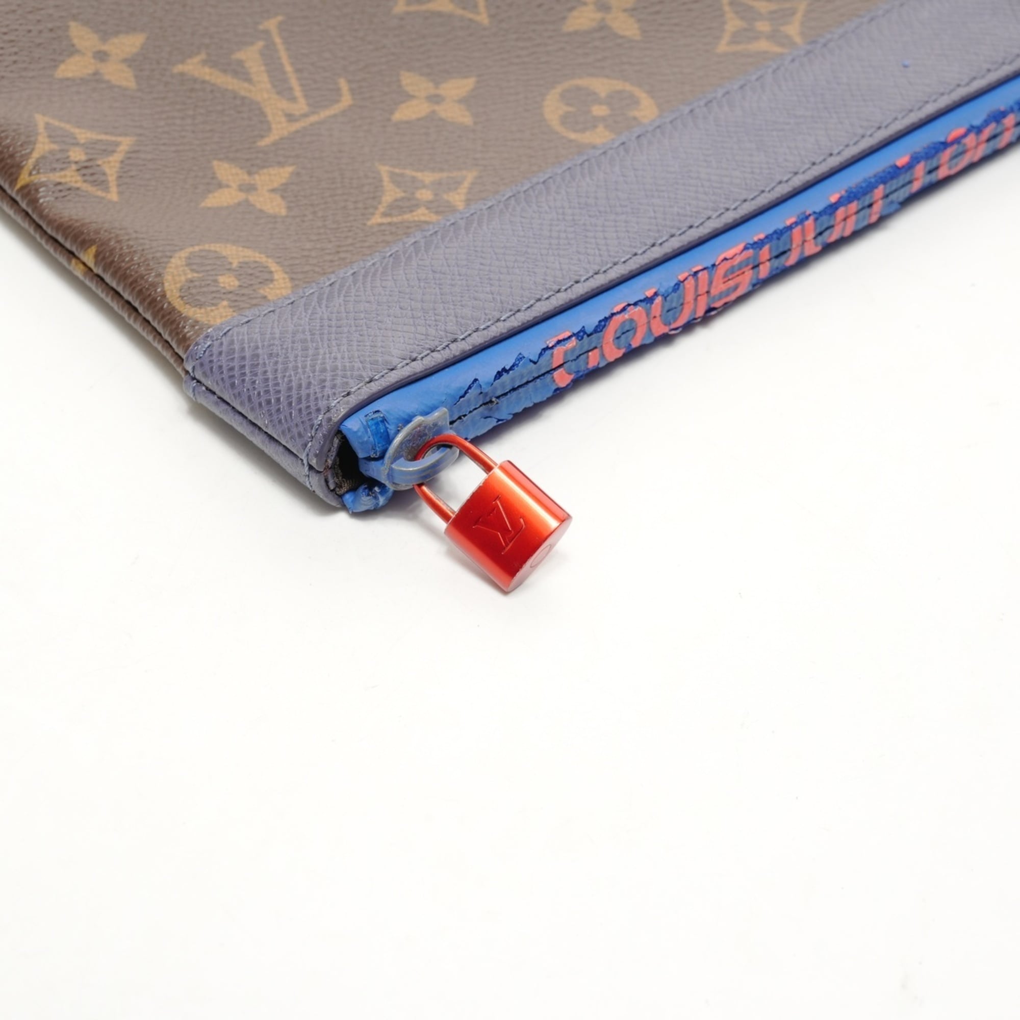 Louis Vuitton Brown Clutch Bag Pochette (Pre-Owned)