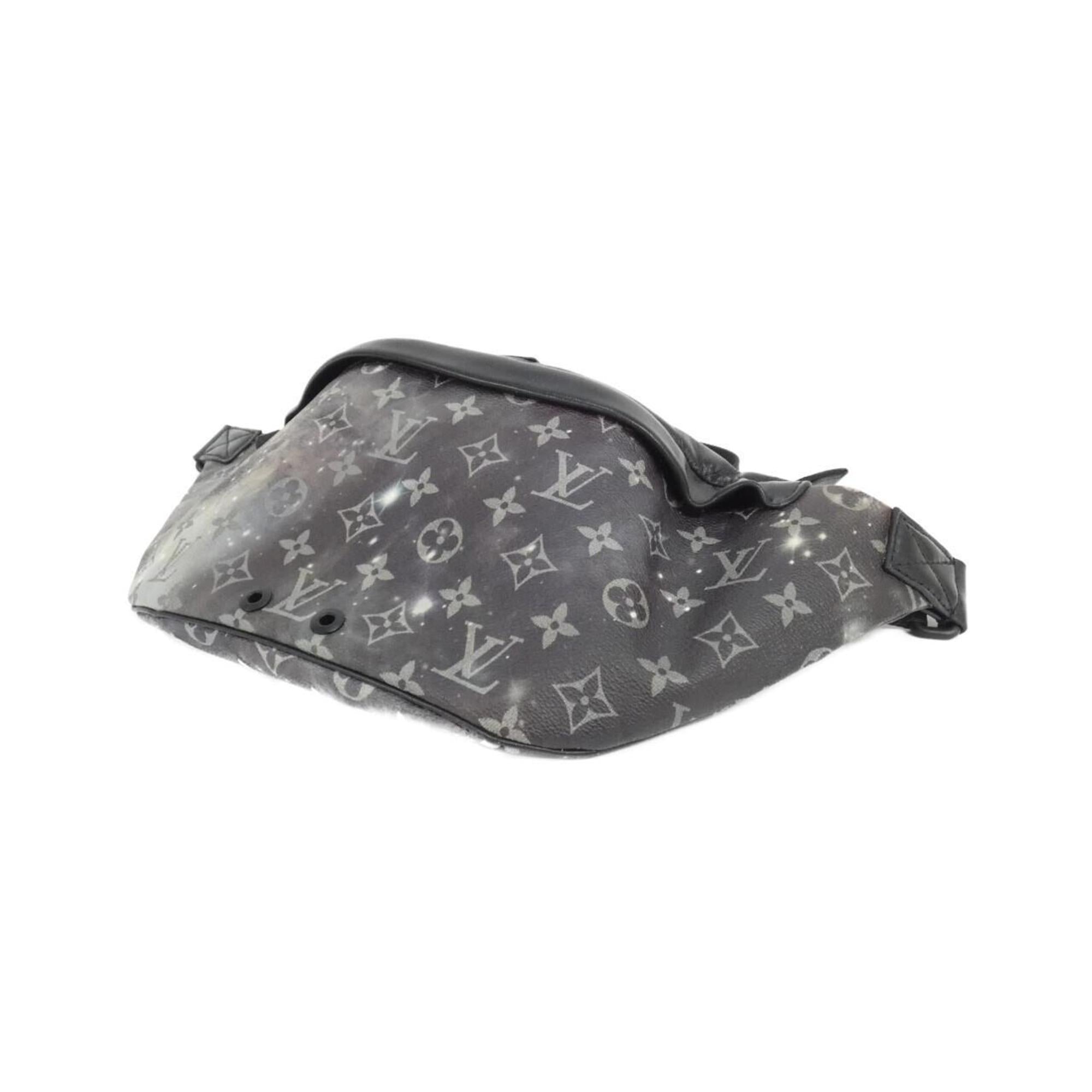 Louis Vuitton Black Coated Canvas Shoulder Bag (Pre-Owned)