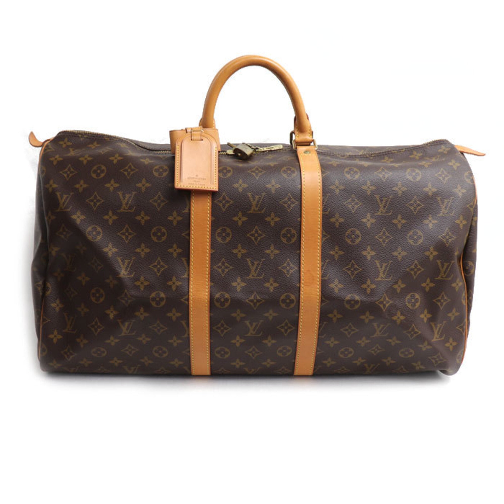 Louis Vuitton Brown Monogram Boston Bag (Pre-Owned)