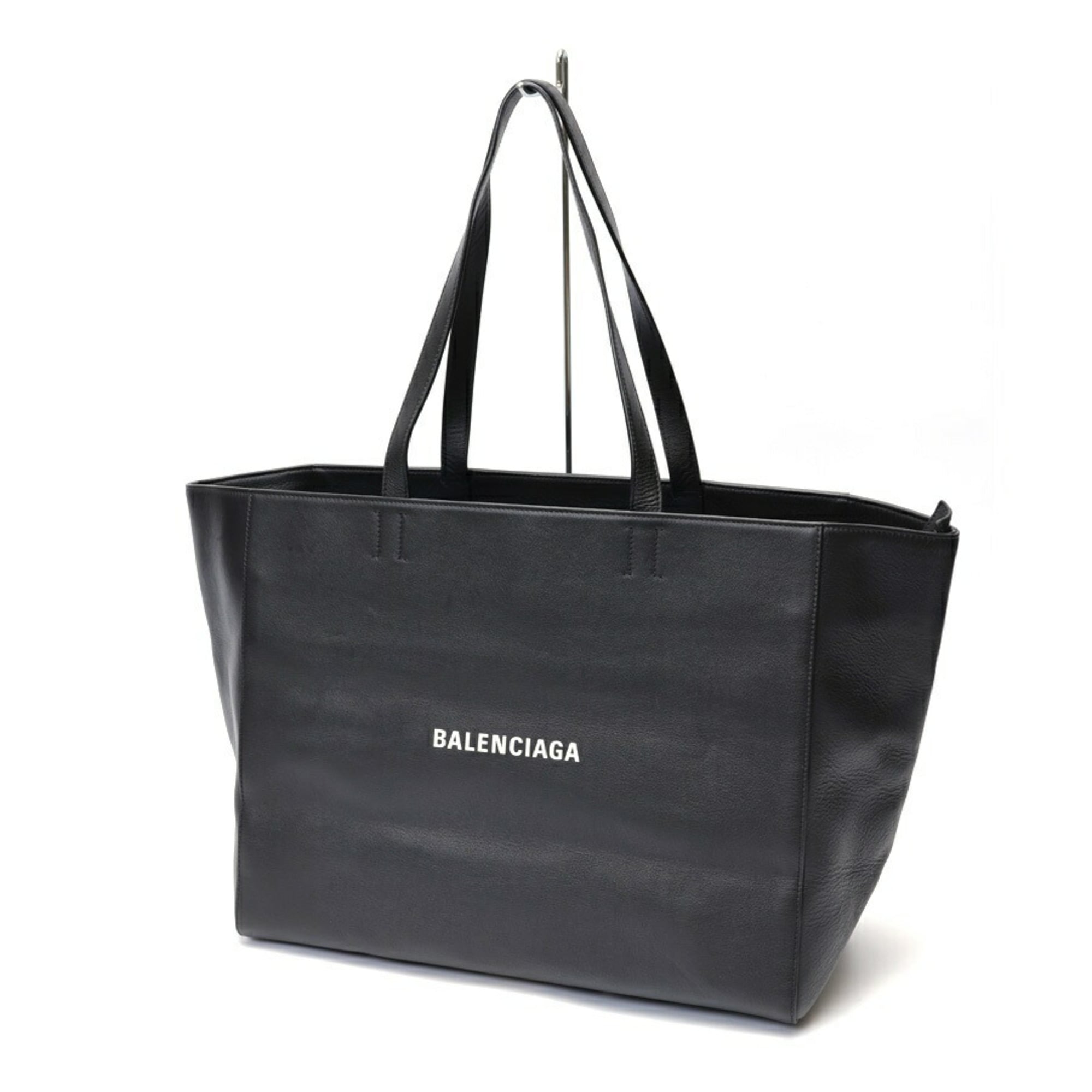 Balenciaga Black Leather Tote Bag (Pre-Owned)