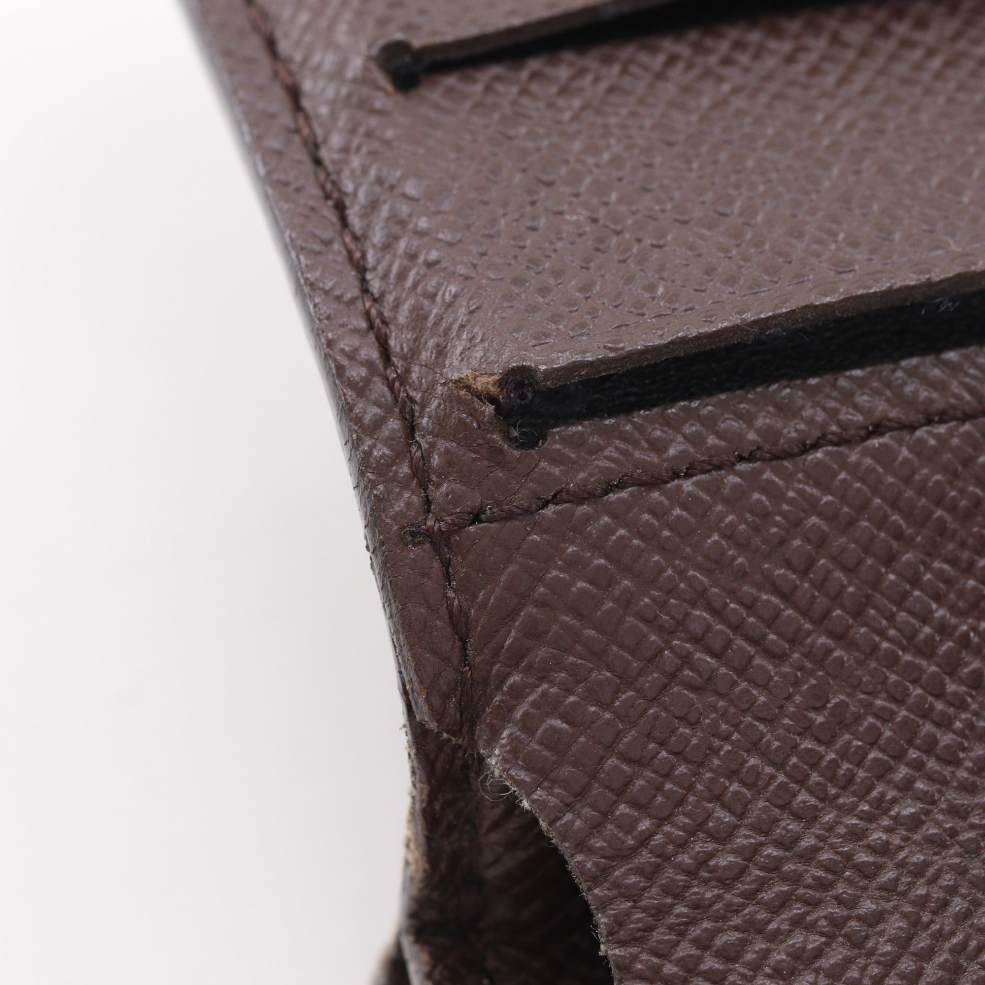 Louis Vuitton Brown Damier Canvas Wallet (Bi-Fold) (Pre-Owned)