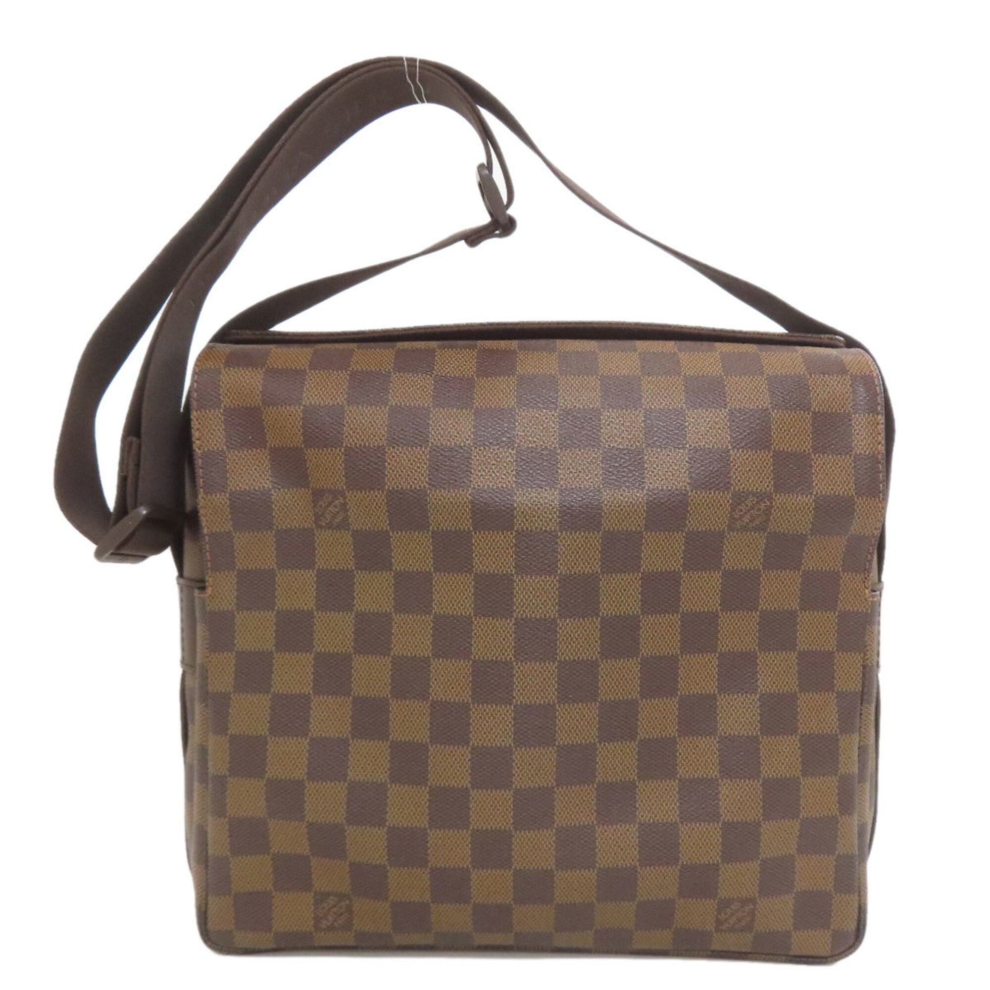 Louis Vuitton Brown Damier Canvas Ebene Damier Canvas Shoulder Bag (Pre-Owned)