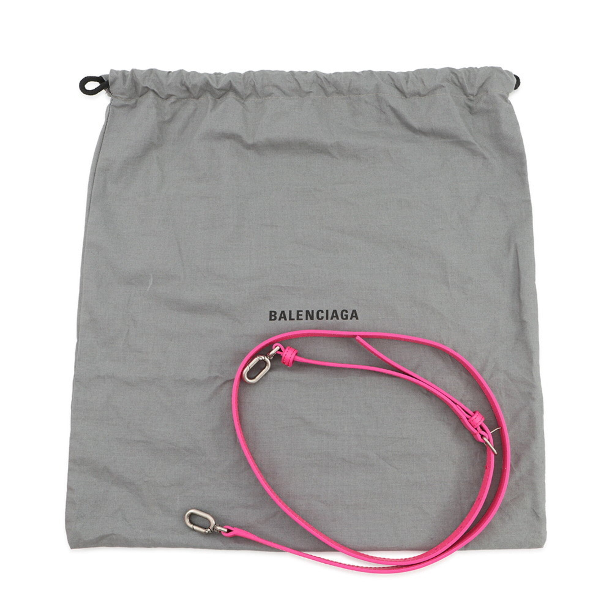 Balenciaga Pink Leather Handbag Shoulder Bag (Pre-Owned)