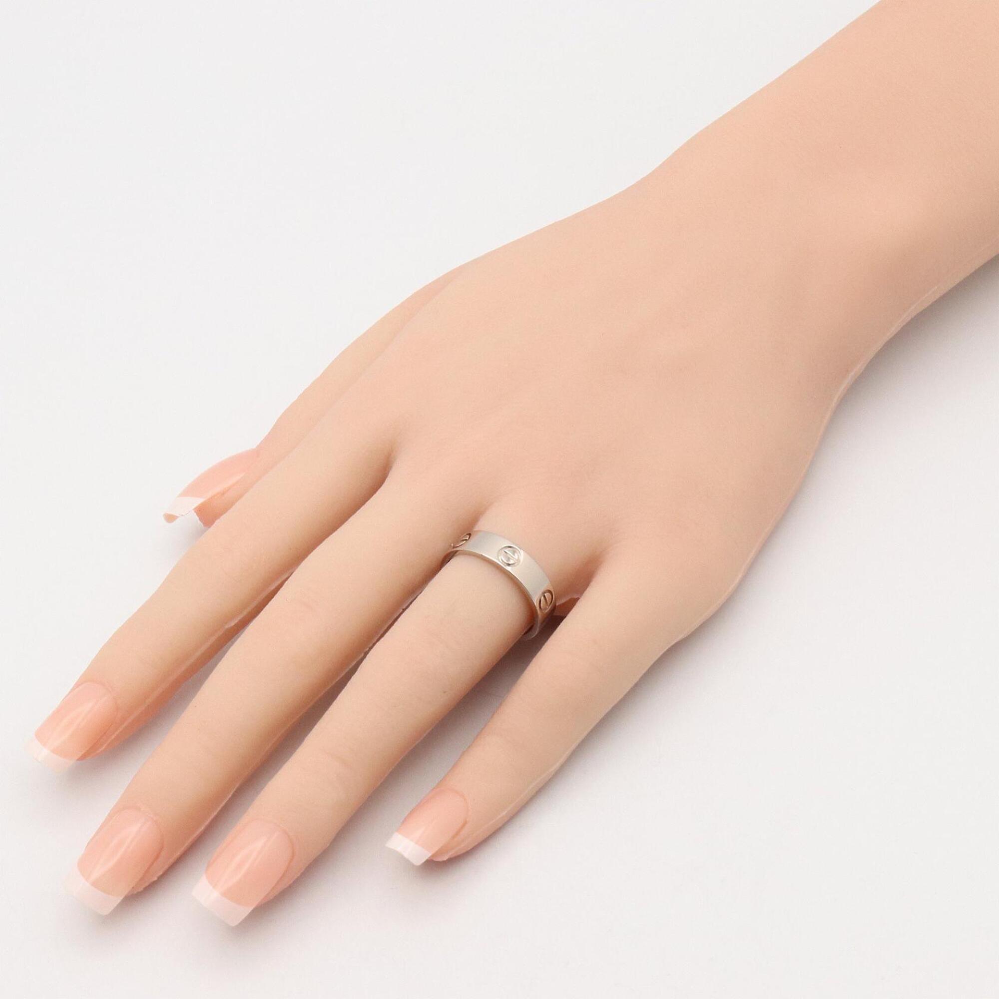 Cartier Silver White Gold (18K) Band Ring (Pre-Owned)