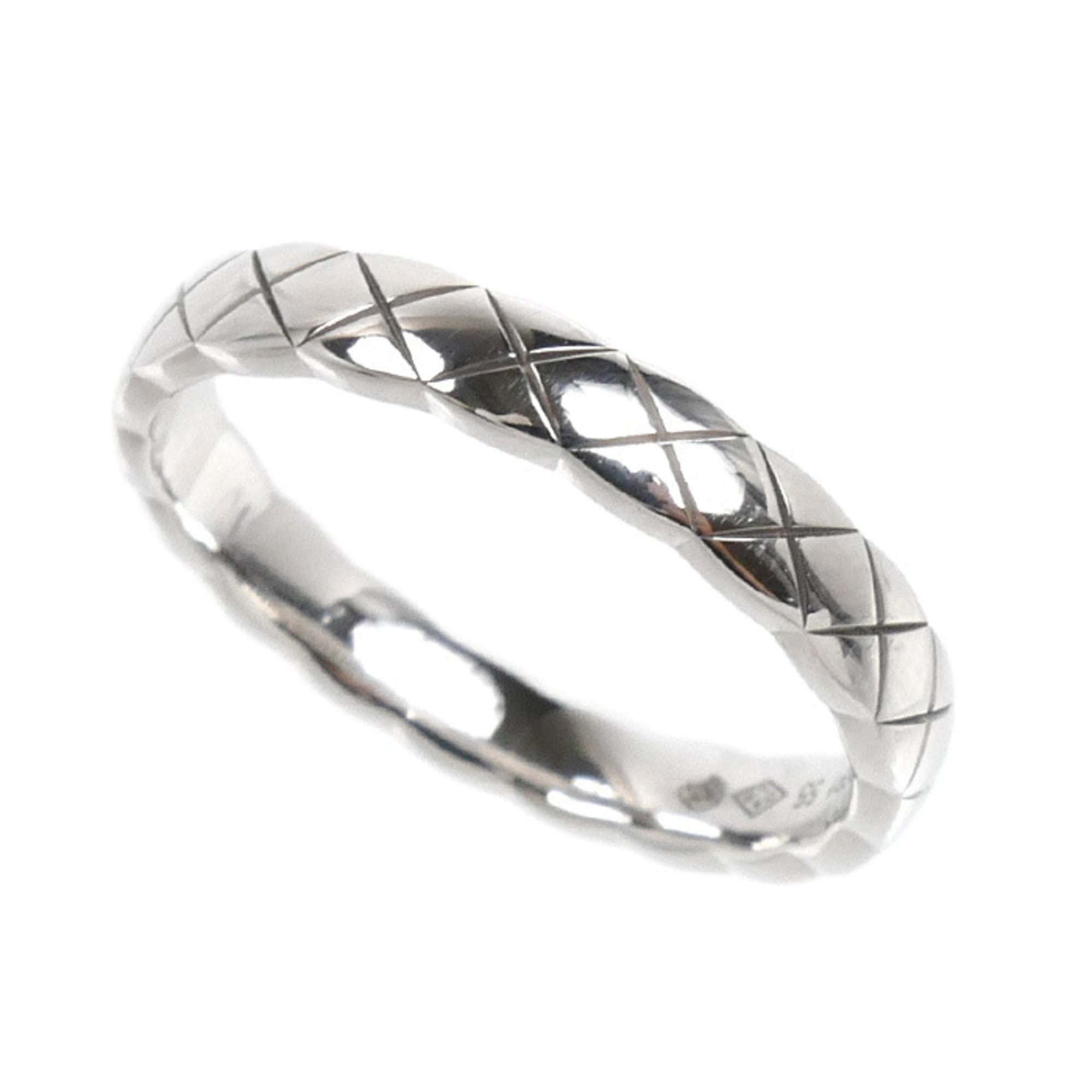 Chanel White Gold (18K) Band Ring (Pre-Owned)