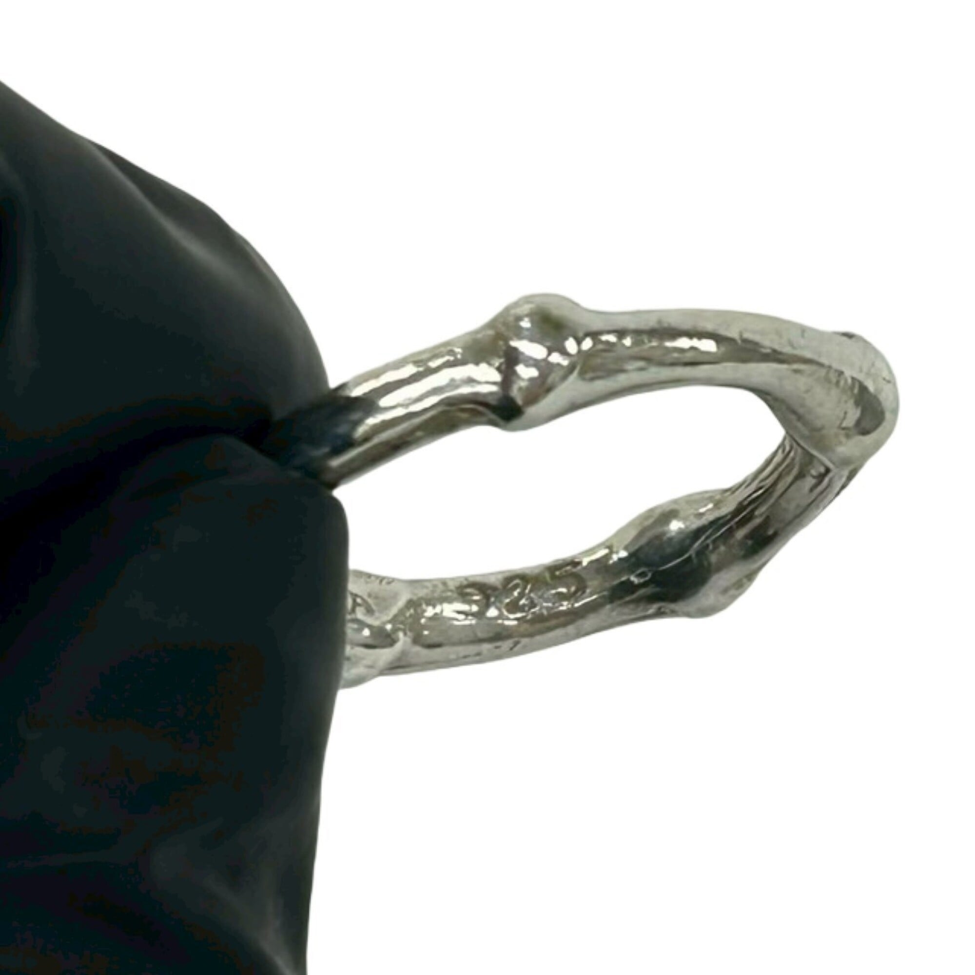 Tiffany Silver Silver 925 Band Ring (Pre-Owned)