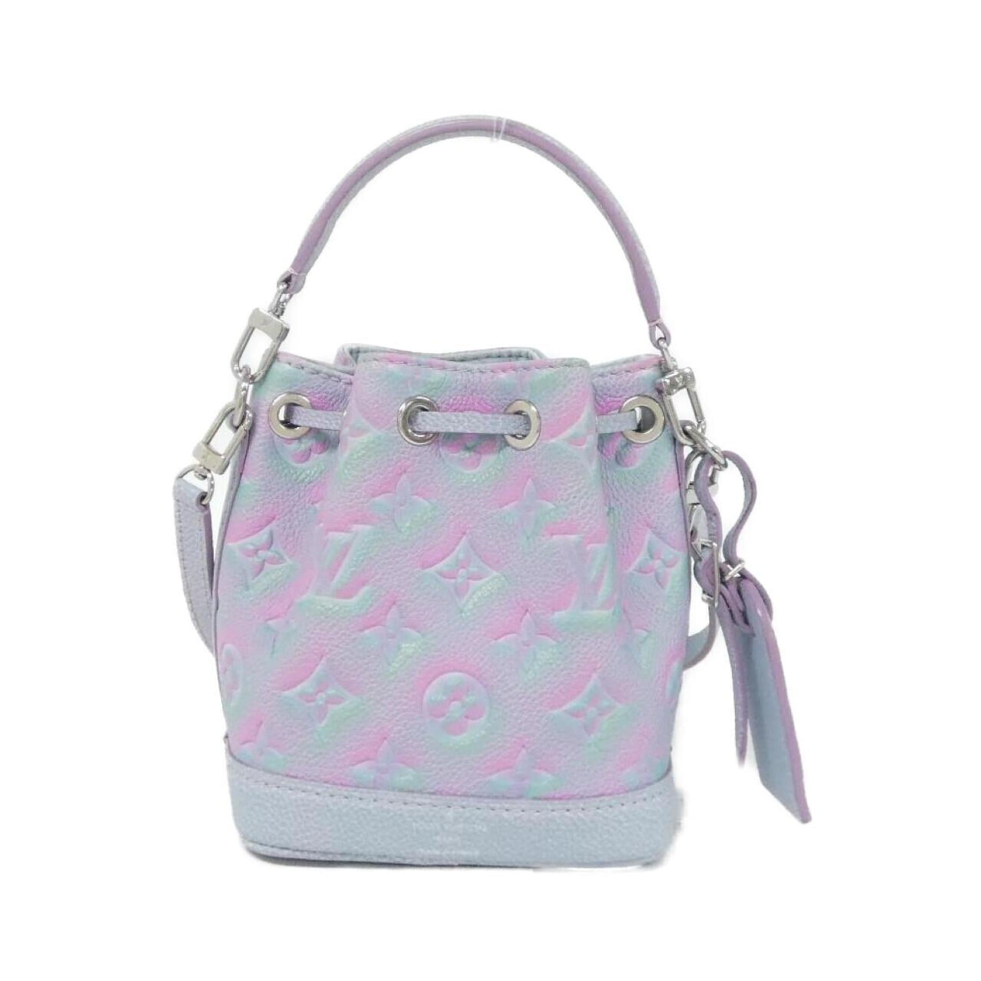 Louis Vuitton Lilac Leather Shoulder Bag (Pre-Owned)