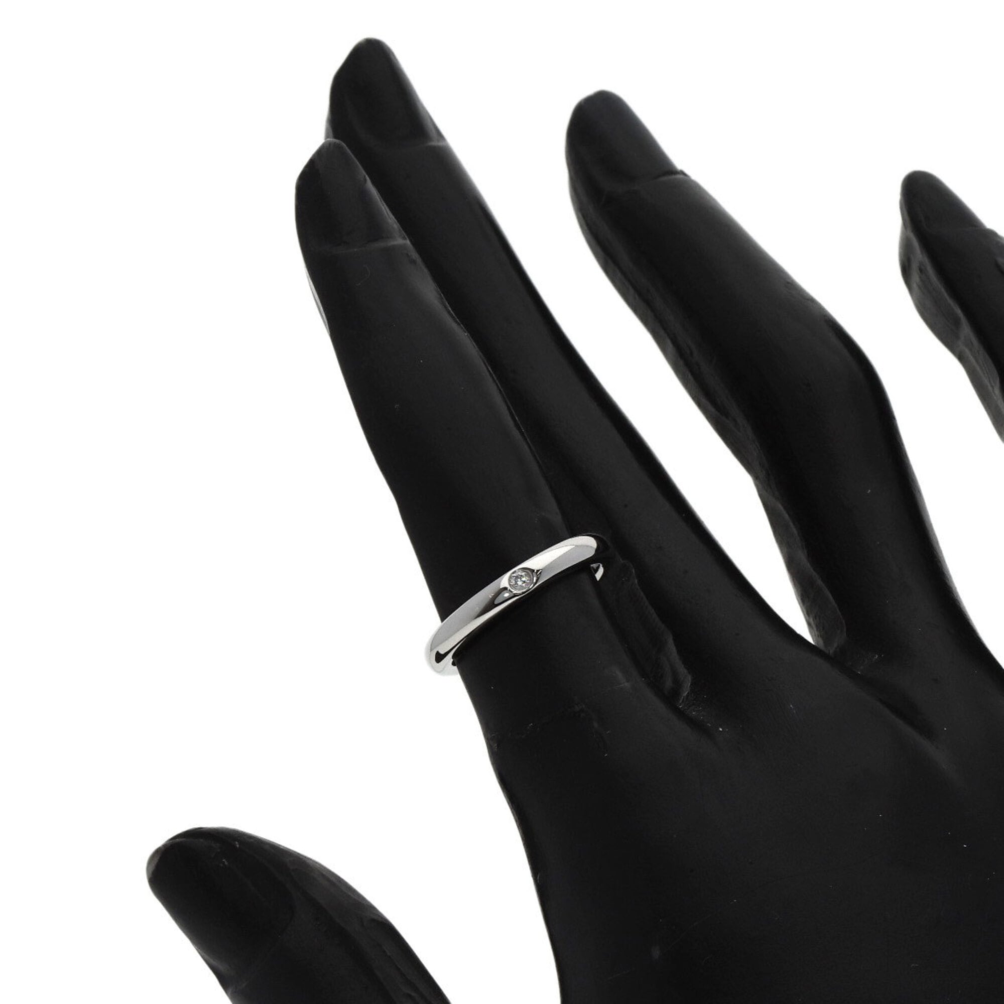 Tiffany Platinum 950 Band Ring (Pre-Owned)