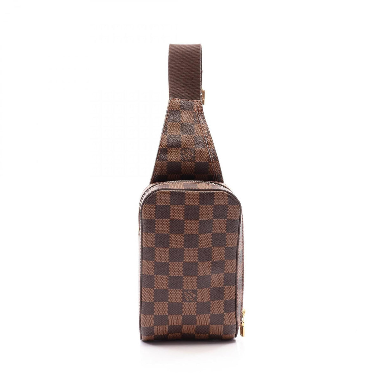 Louis Vuitton Damier Brown Ebene Coated Canvas Fanny Pack Sling Bag (Pre-Owned)
