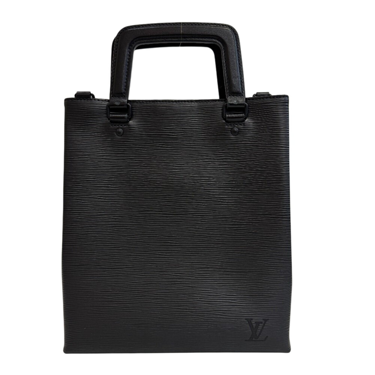 Louis Vuitton Black Epi Leather Handbag Shoulder Bag (Pre-Owned)