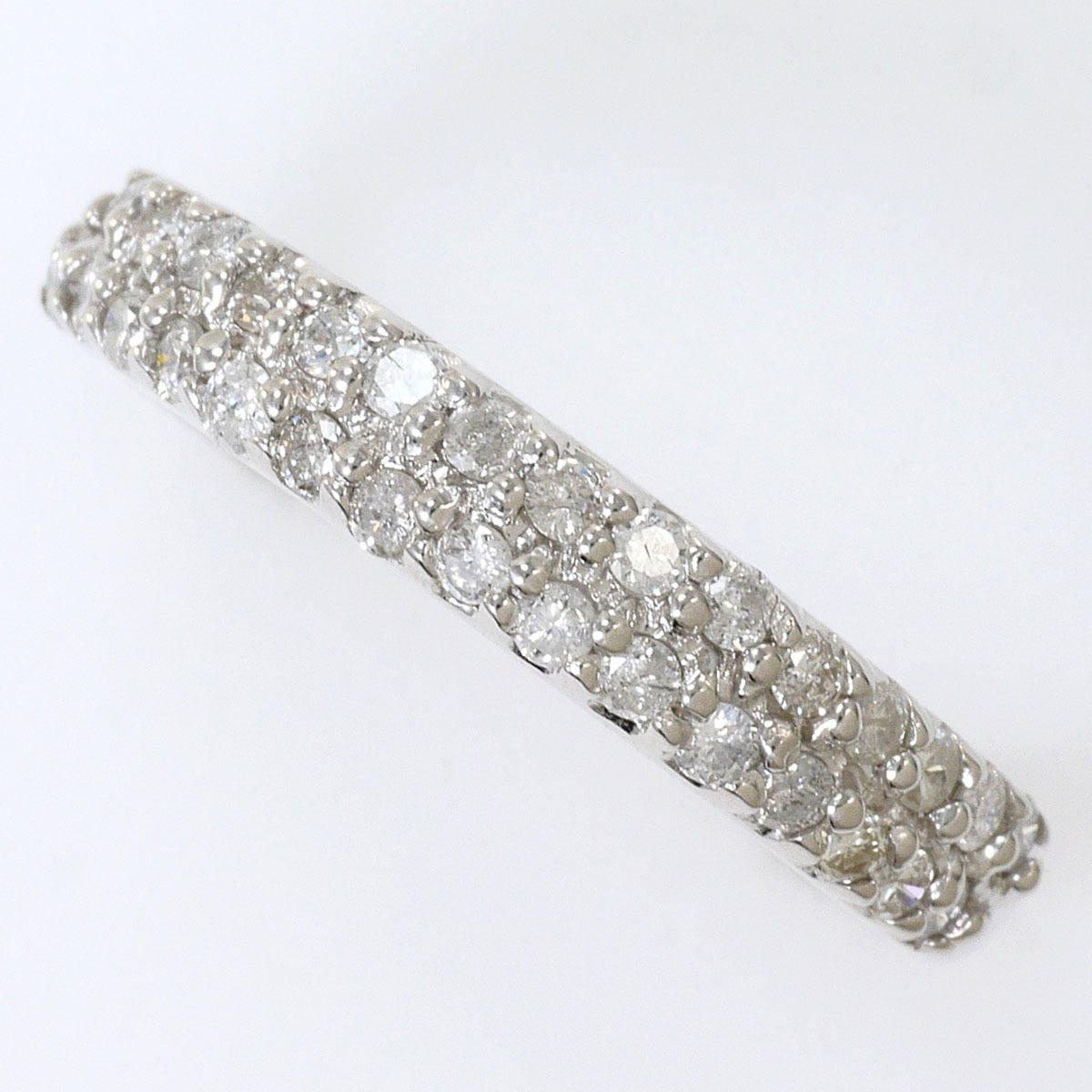 Unbranded White Gold White Gold (14K) Band Ring (Pre-Owned)
