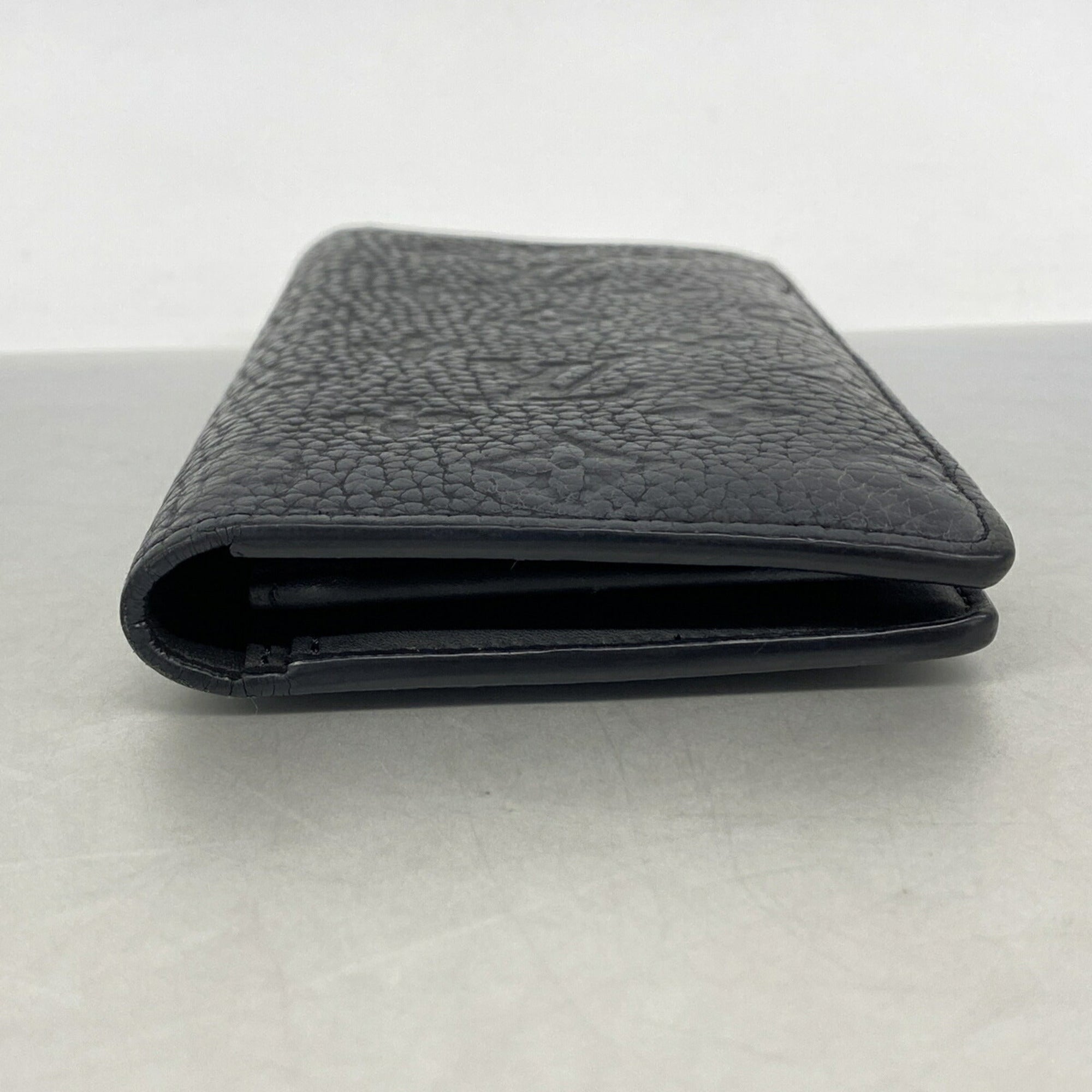 Louis Vuitton Black Long Wallet (Bi-Fold) (Pre-Owned)