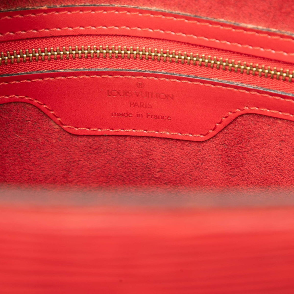 Louis Vuitton Epi Castilian Red Leather Tote Bag (Pre-Owned)