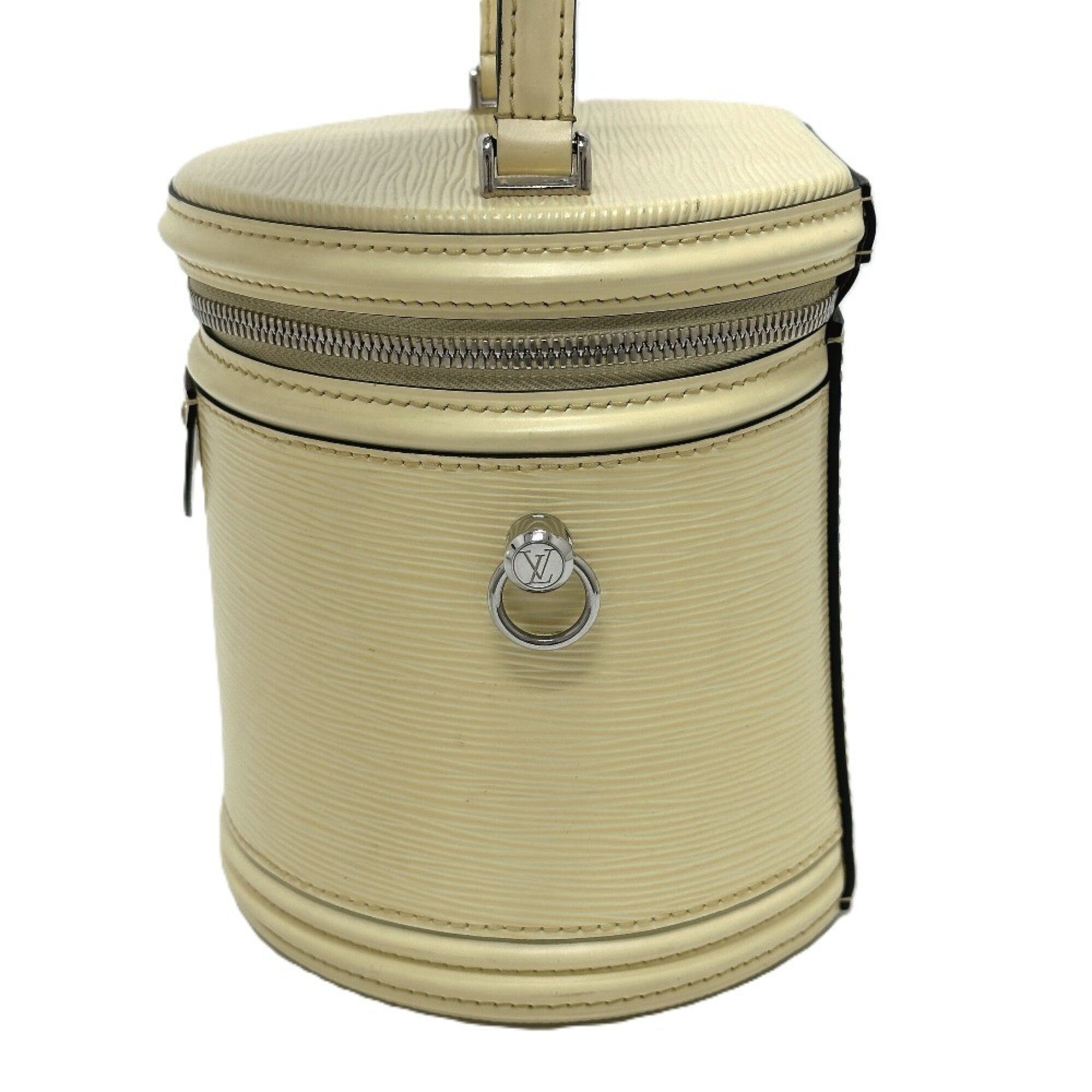 Louis Vuitton Beige Epi Leather Handbag Vanity Bag (Pre-Owned)