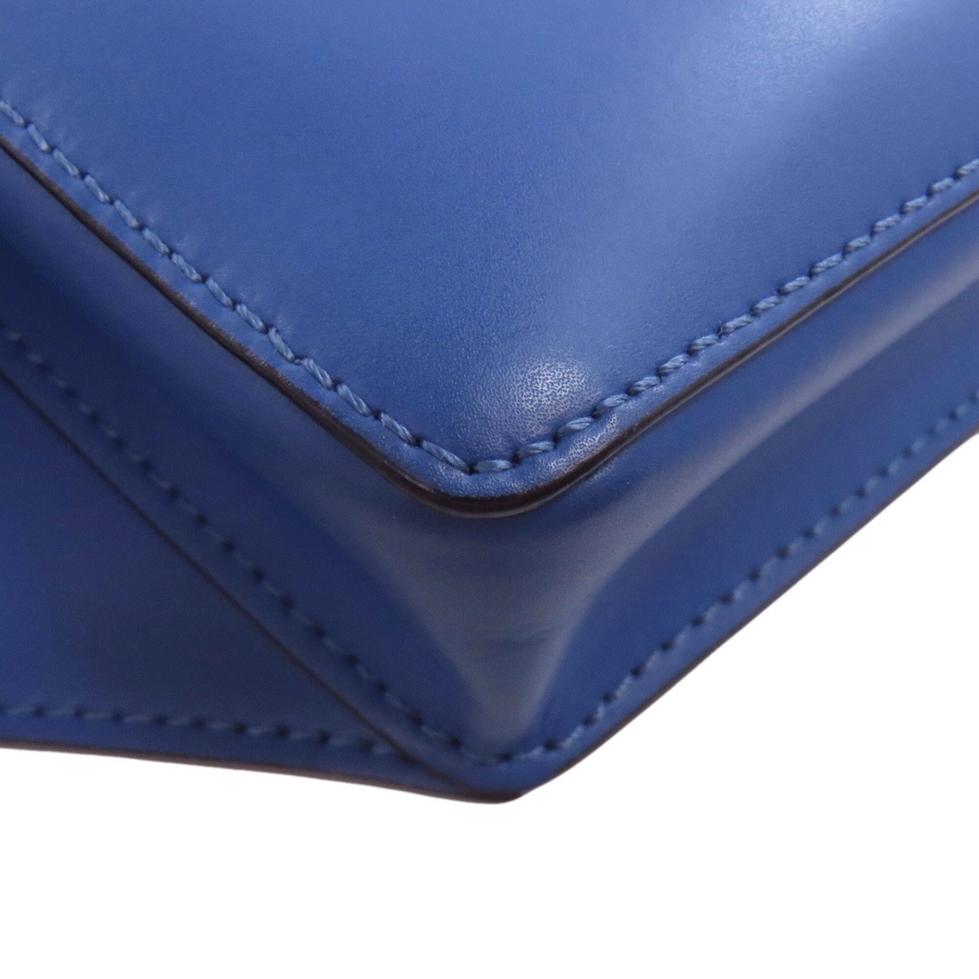 Valentino Blue Leather Sling Bag (Pre-Owned)