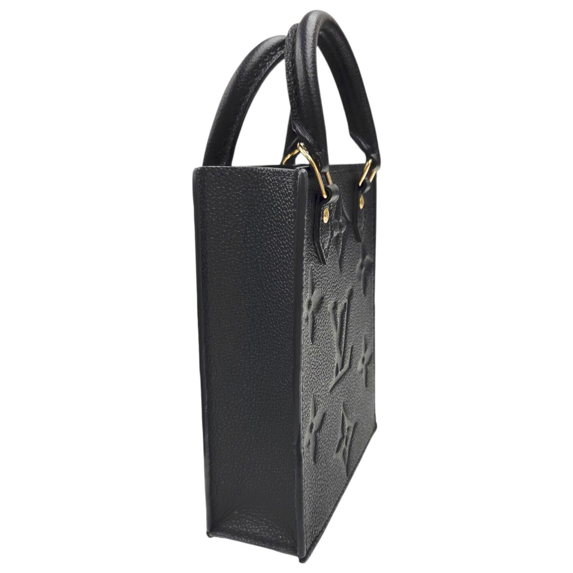Louis Vuitton Black Monogram Empreinte Shoulder Bag (Pre-Owned)