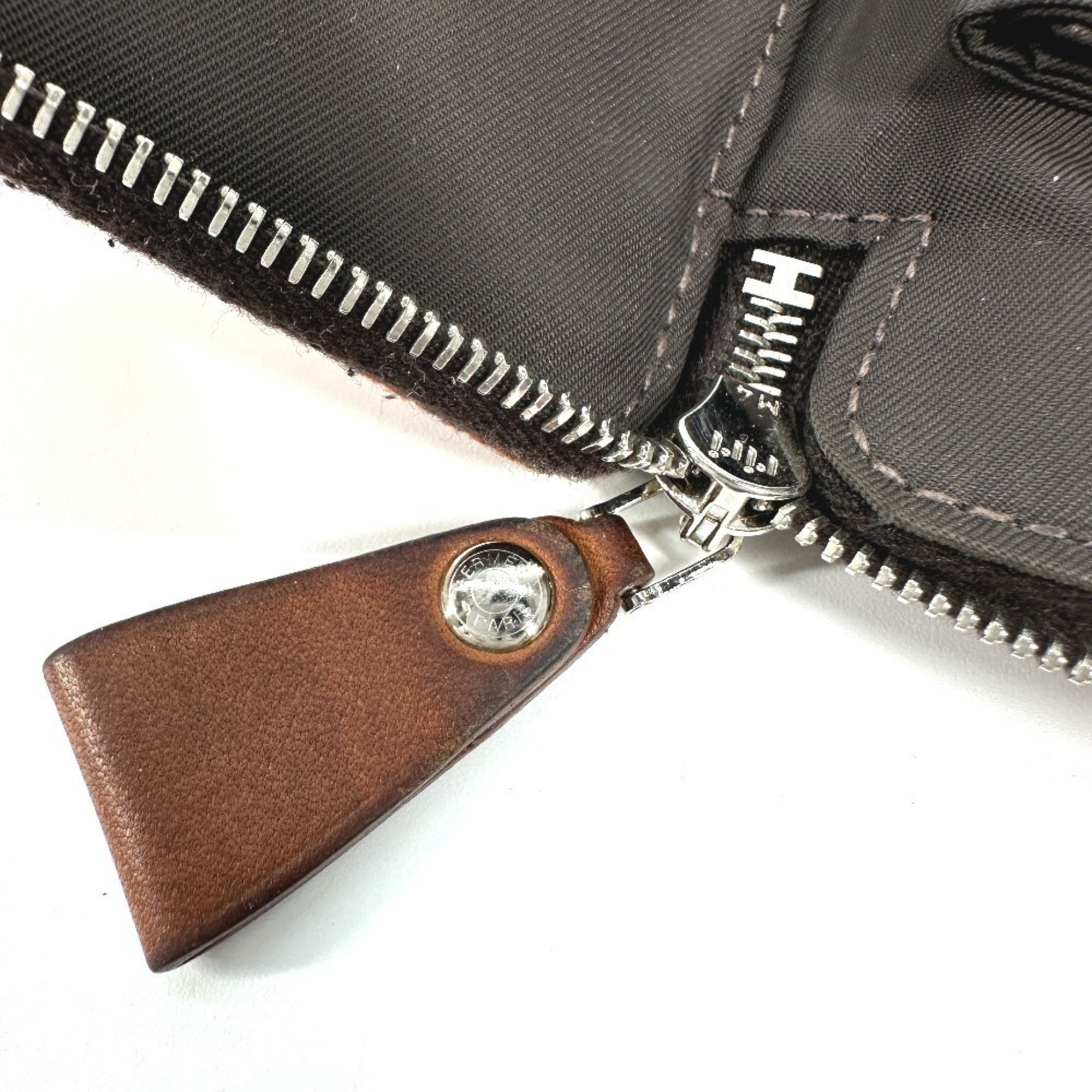 Hermes Orange Canvas Wallet (Bi-Fold) (Pre-Owned)