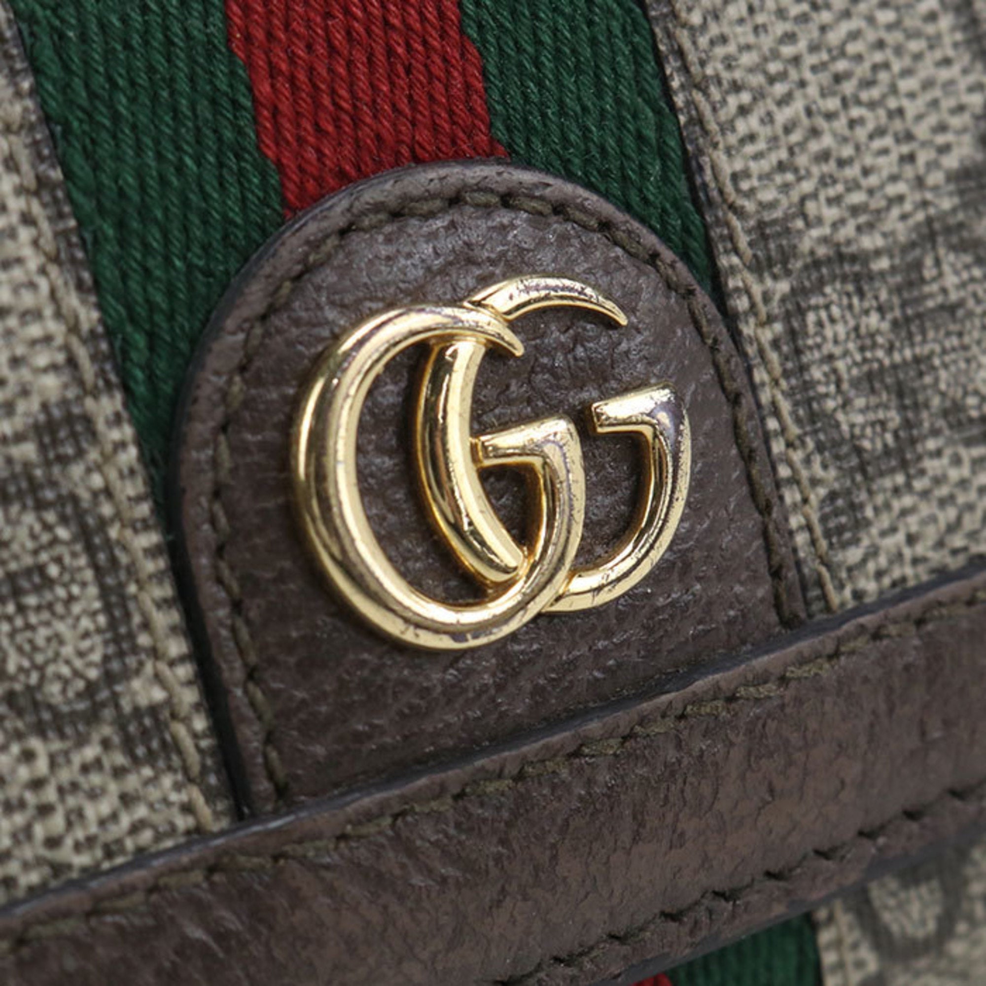 Gucci Gg Supreme Beige Gg Supreme Wallet (Tri-Fold) (Pre-Owned)