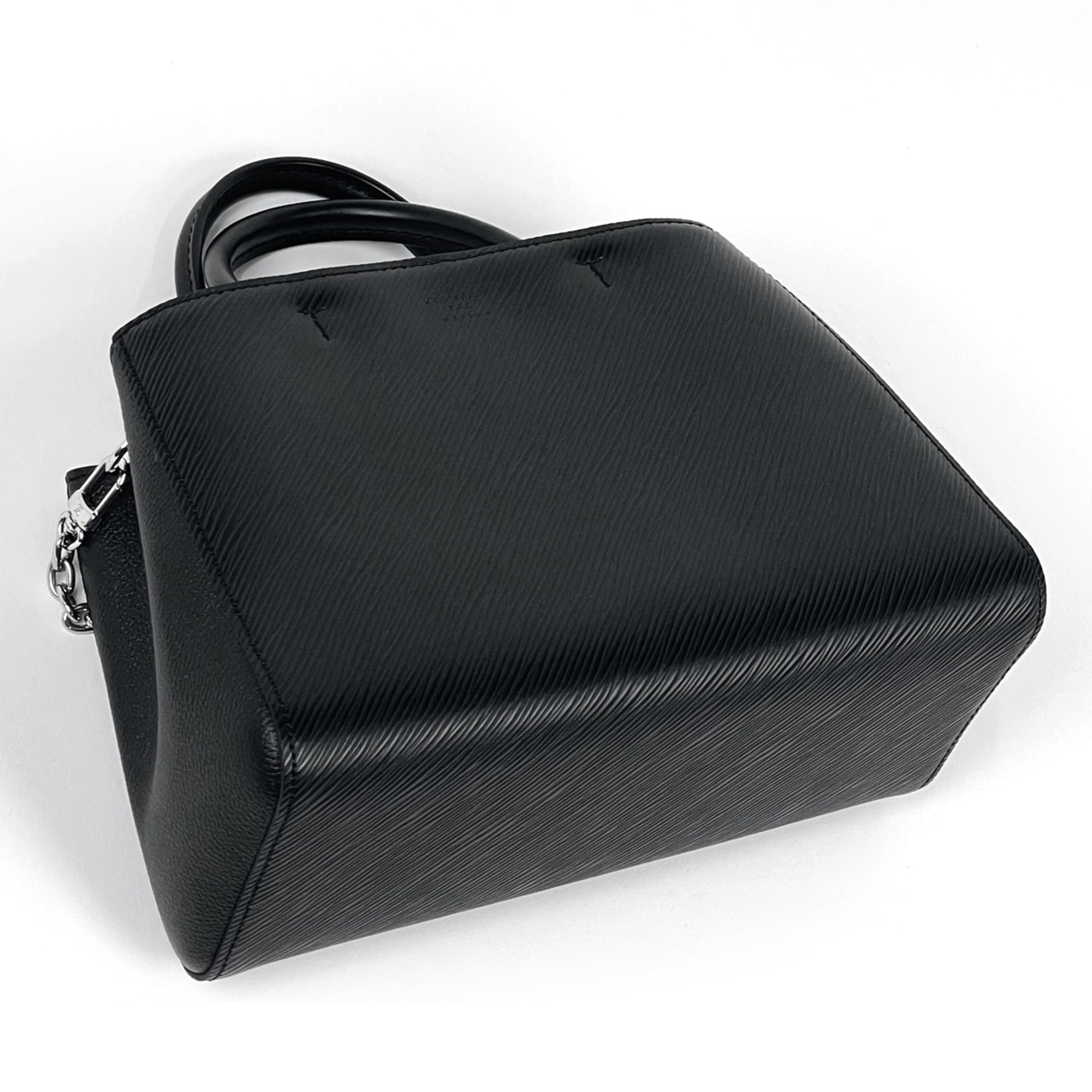 Louis Vuitton Black Noir Epi Leather Handbag Pouch (Pre-Owned)