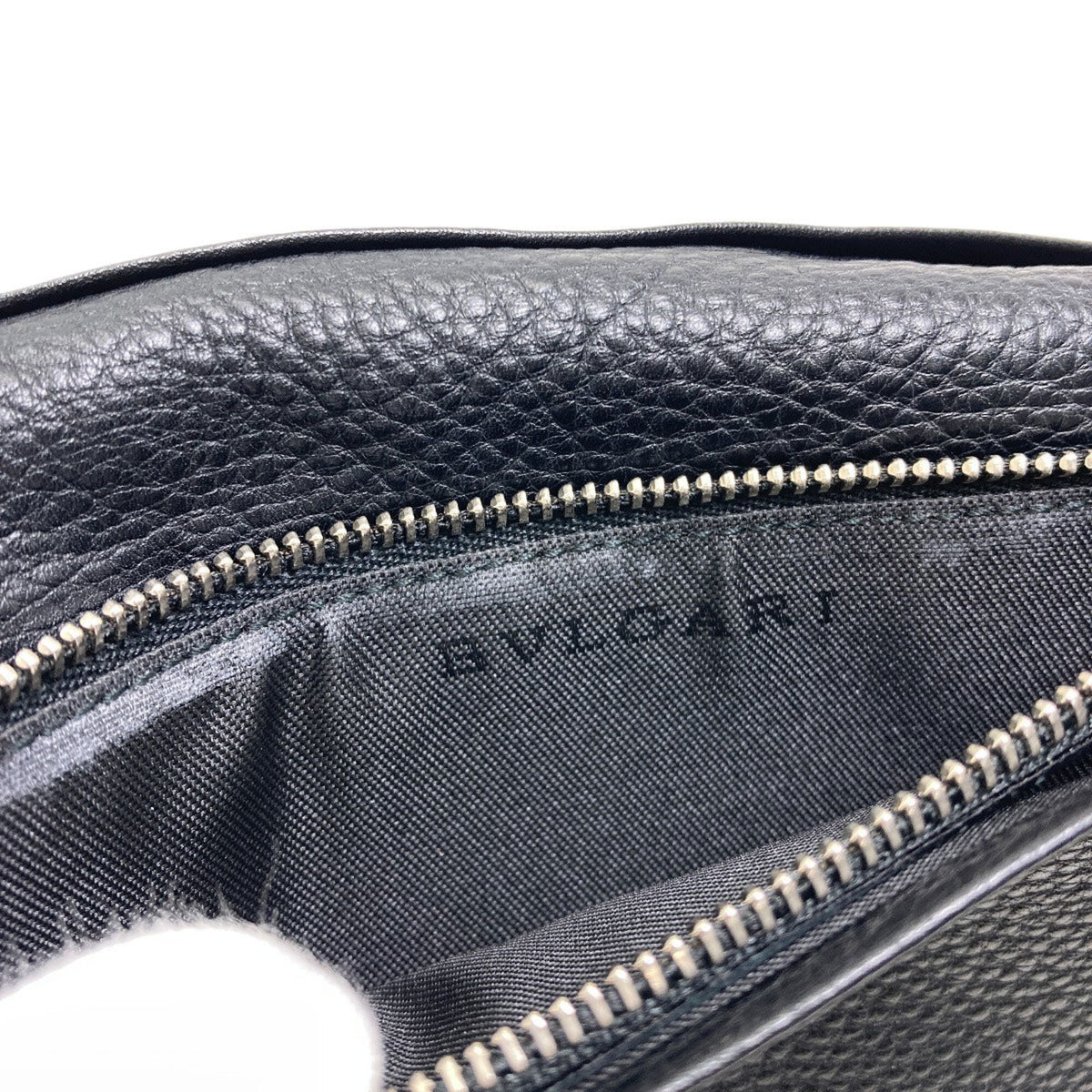 Bvlgari Black Leather Long Wallet (Bi-Fold) (Pre-Owned)
