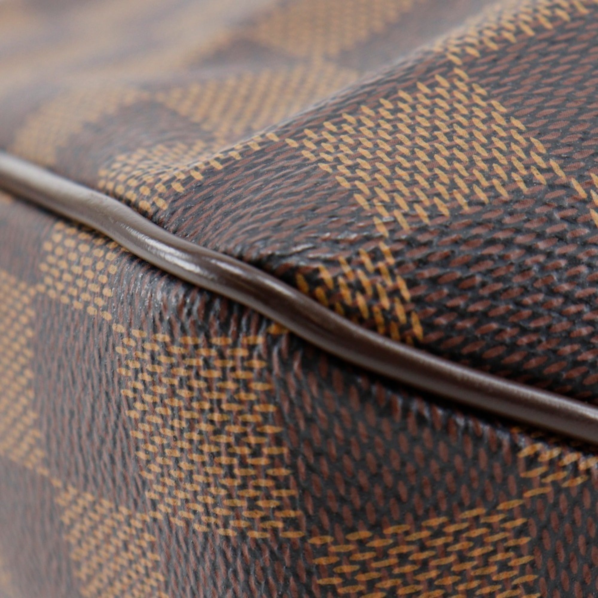 Louis Vuitton Brown Damier Canvas Shoulder Bag (Pre-Owned)