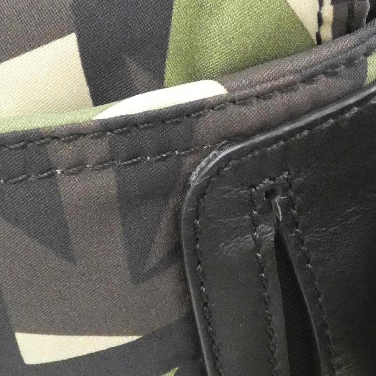 Fendi Green Nylon Fanny Pack (Pre-Owned)